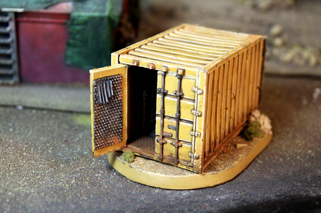 Storage Container, Terrain, Weathered Storage Container, Wreck-age