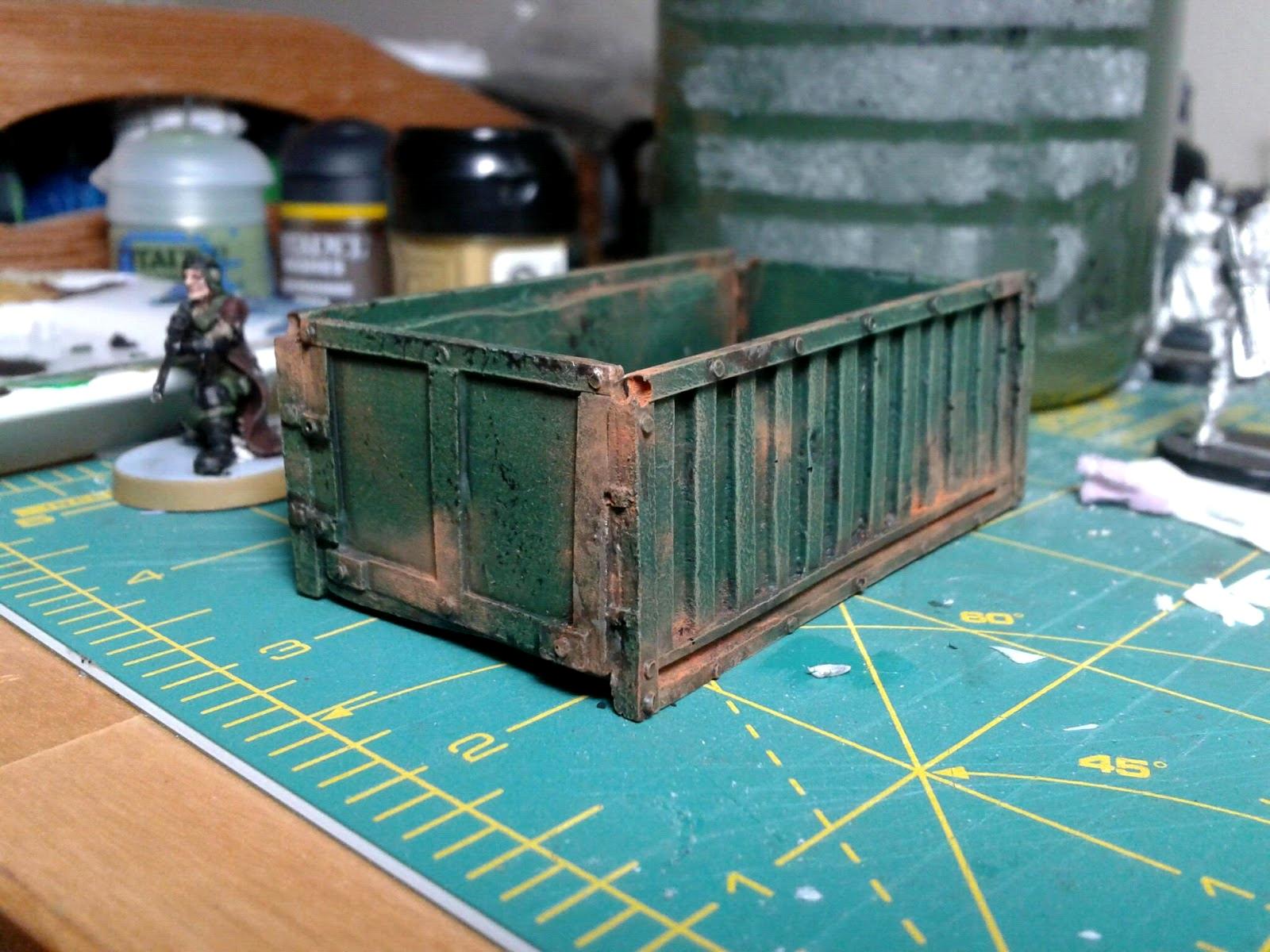 Dumpster, Industrial, Industrial Dumpster, Terrain