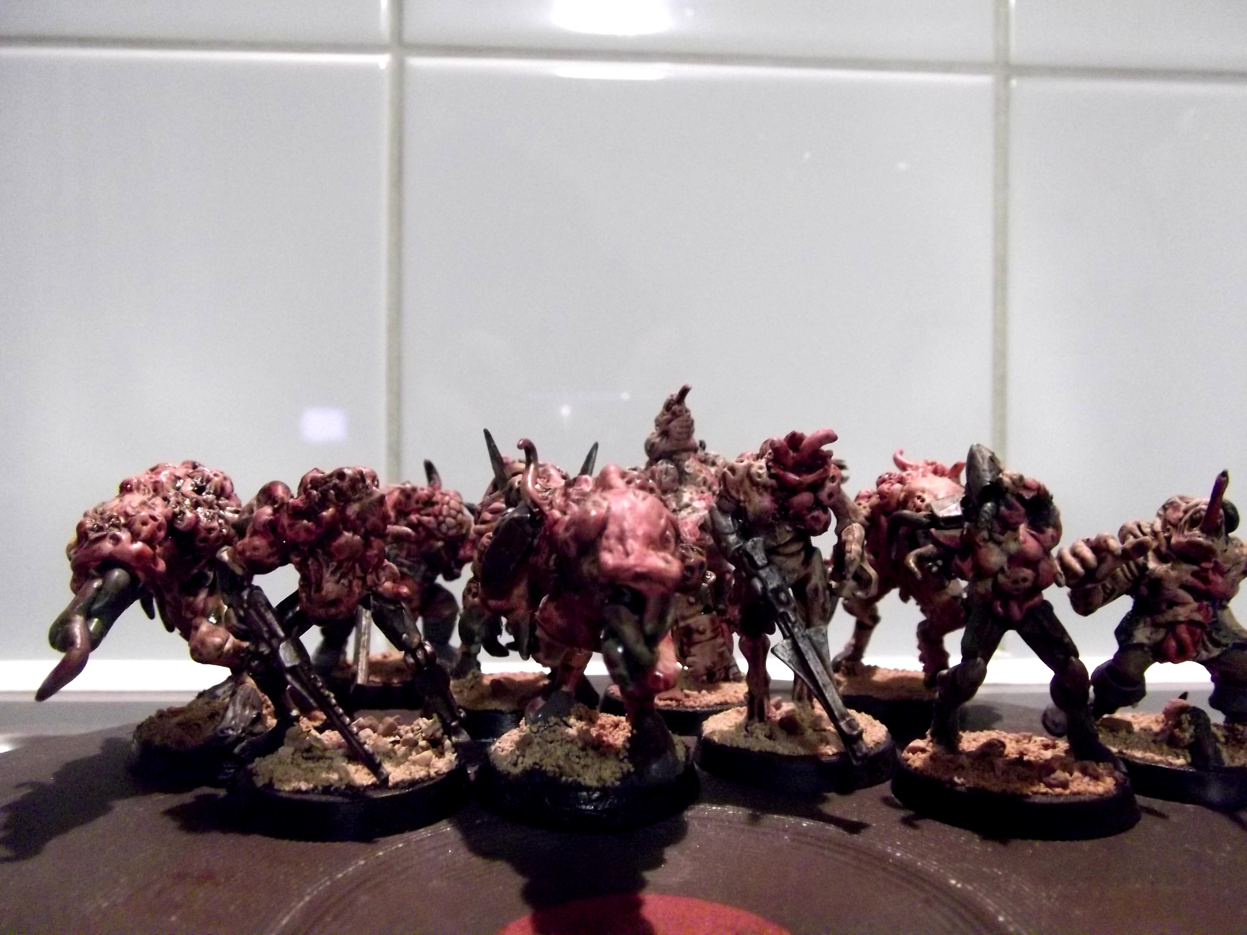 Chaos, Conversion, Horde, Nurgle, Plague Zombies, Undead