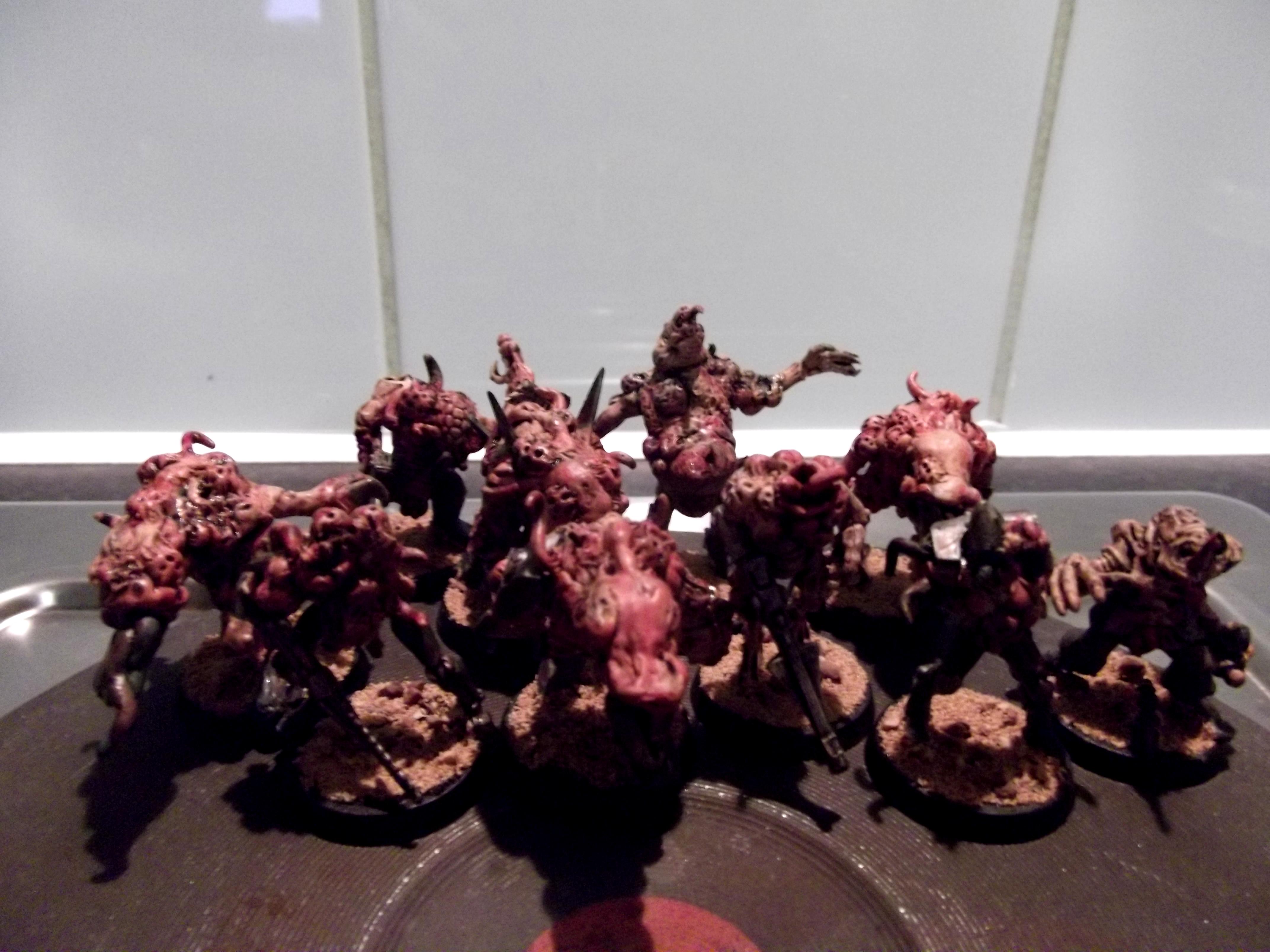 Chaos, Conversion, Horde, Nurgle, Plague Zombies, Undead