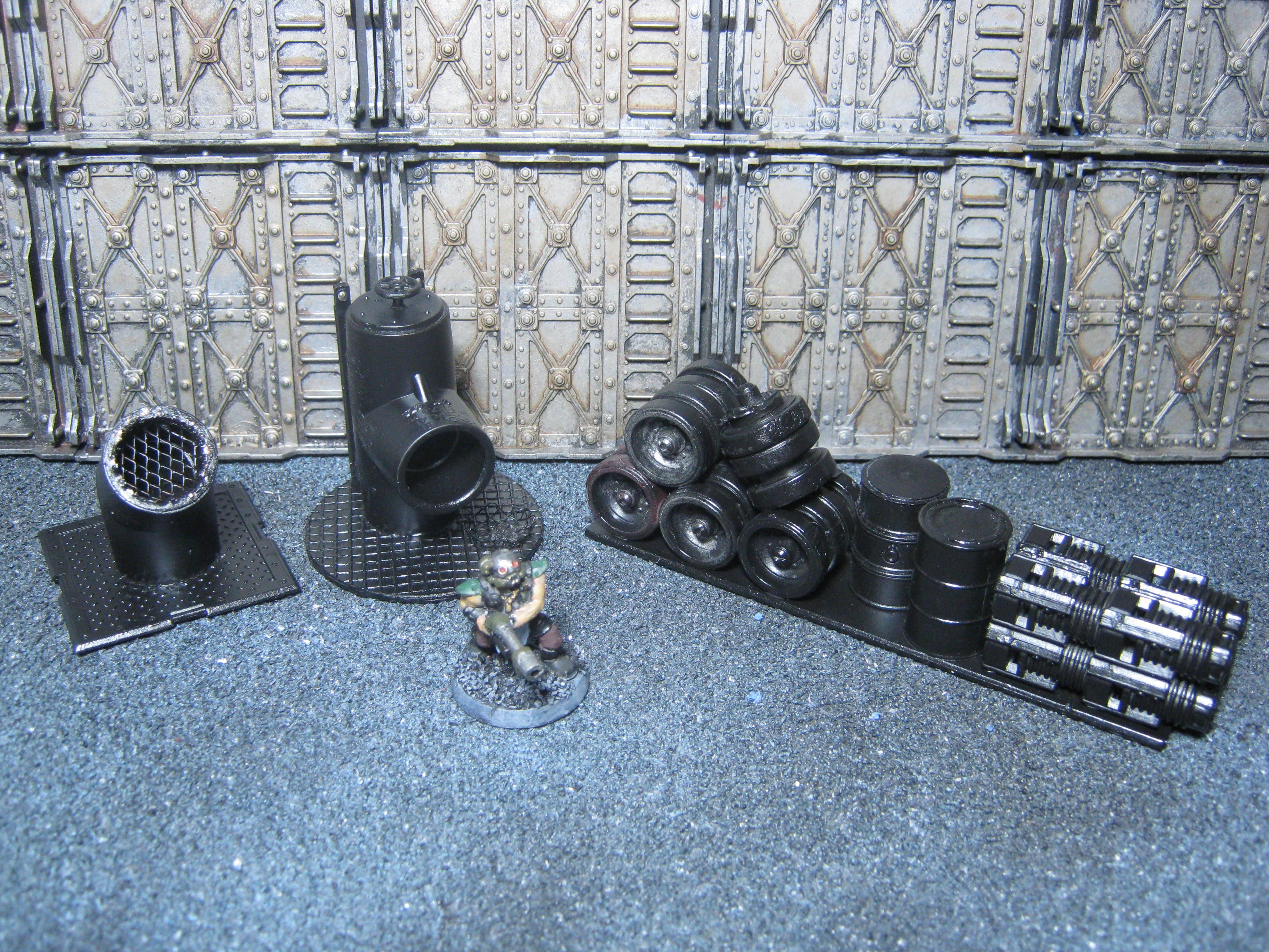 Necromunda, Scratch Build, Terrain