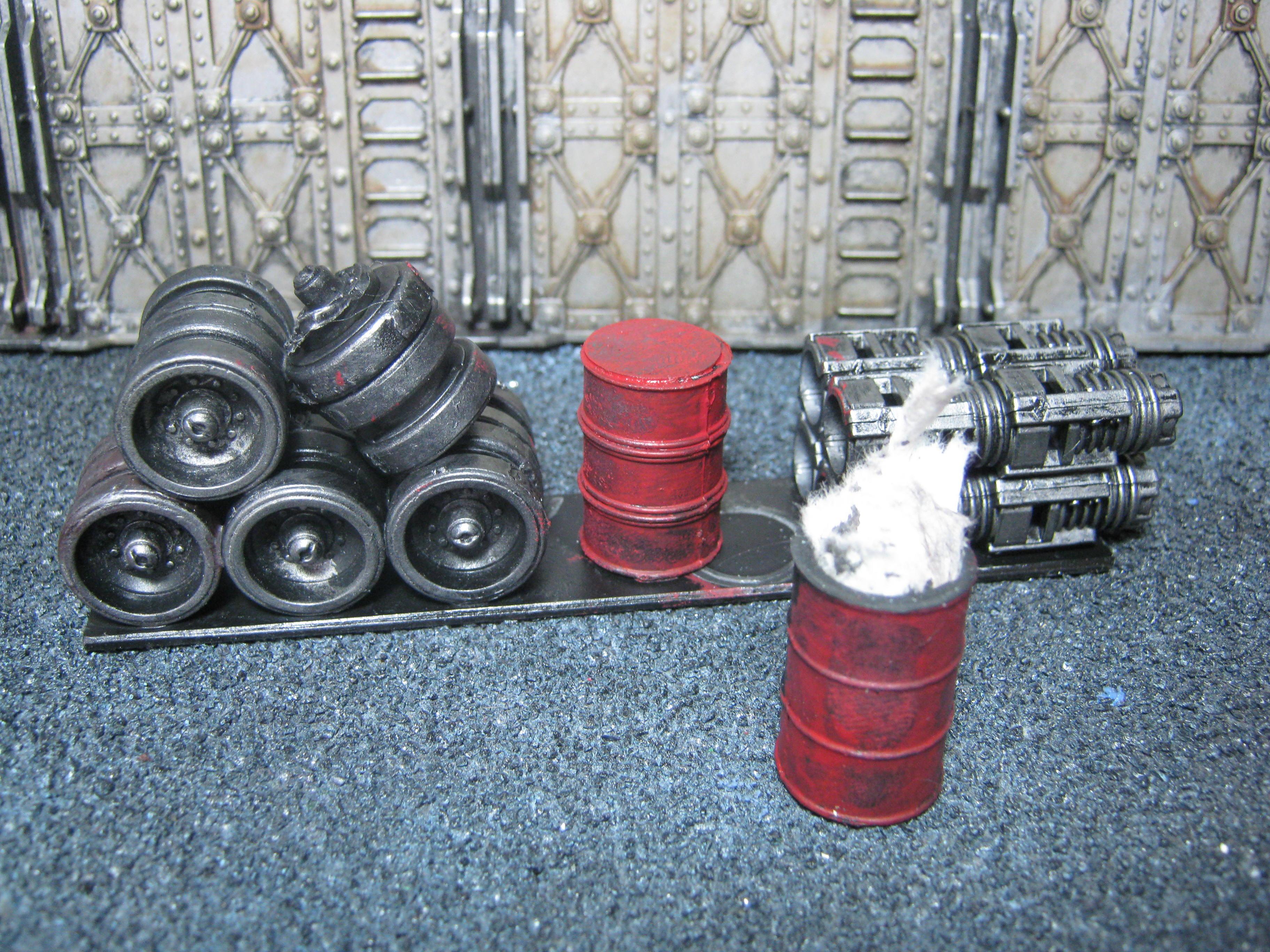 Necromunda, Scratch Build, Terrain