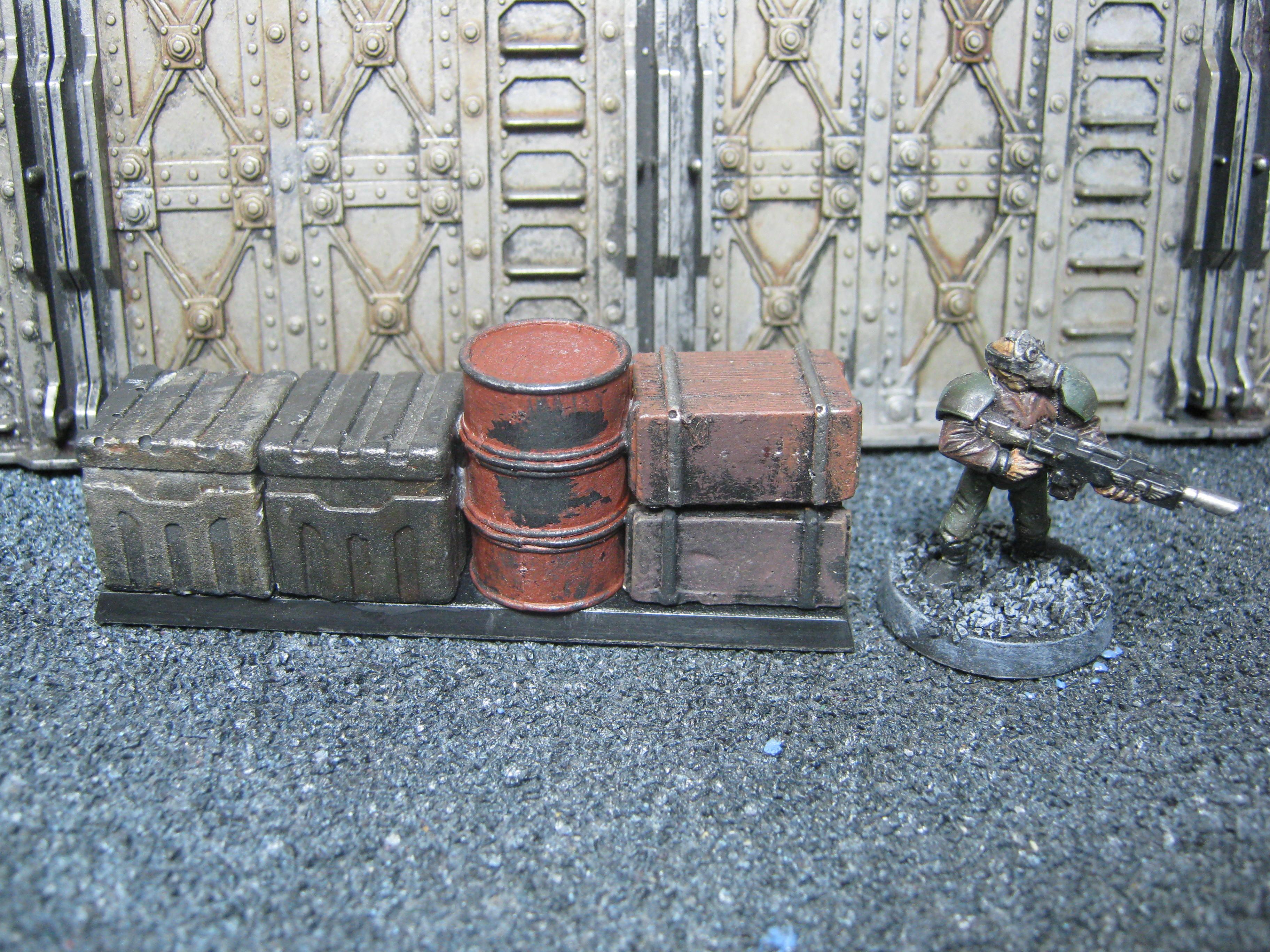 Necromunda, Scratch Build, Terrain