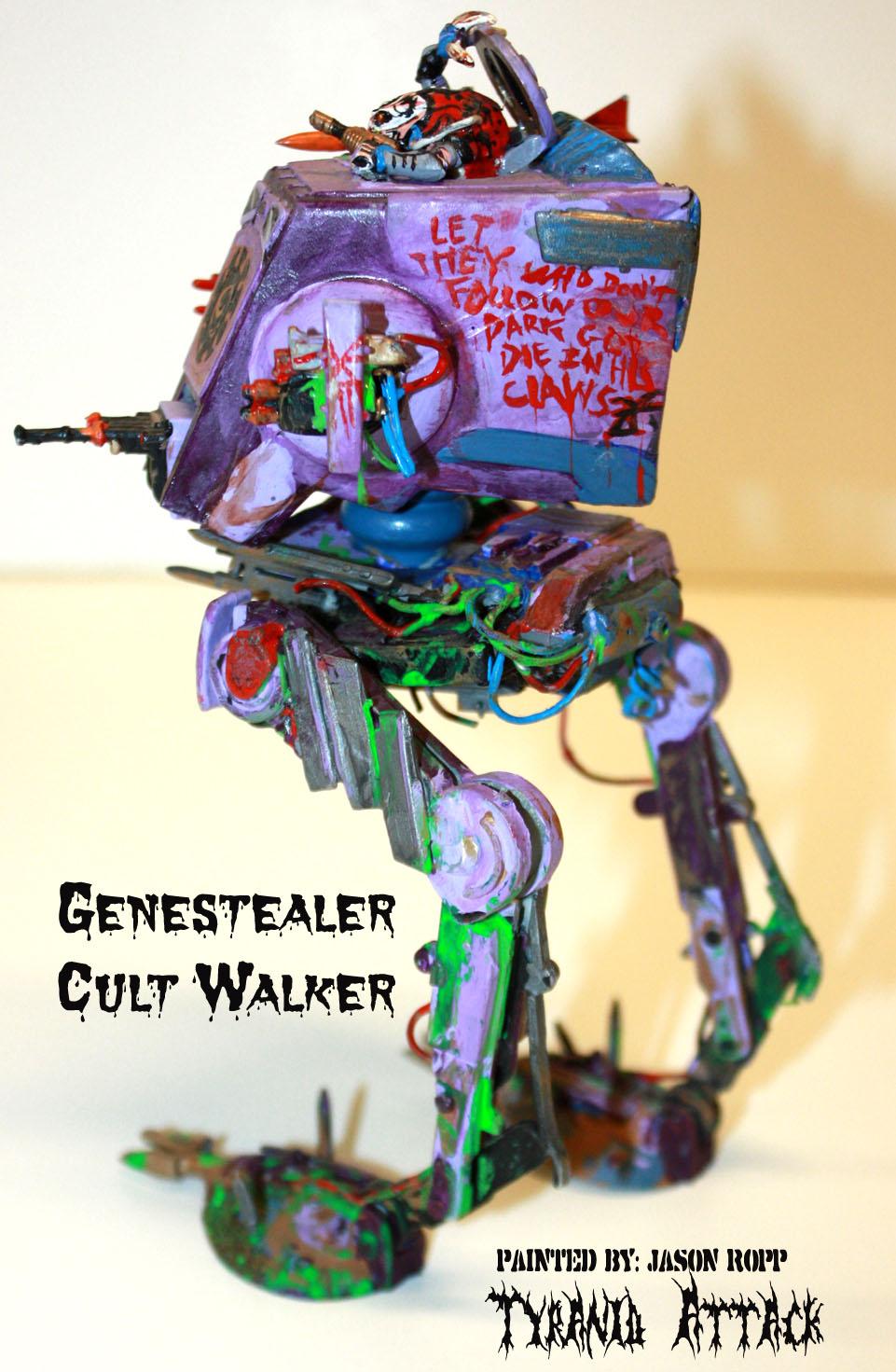 Army, At-st, Attack, Cult, Dafaq, Genestealer, Nids, Tyranids, Vehicle, Walker