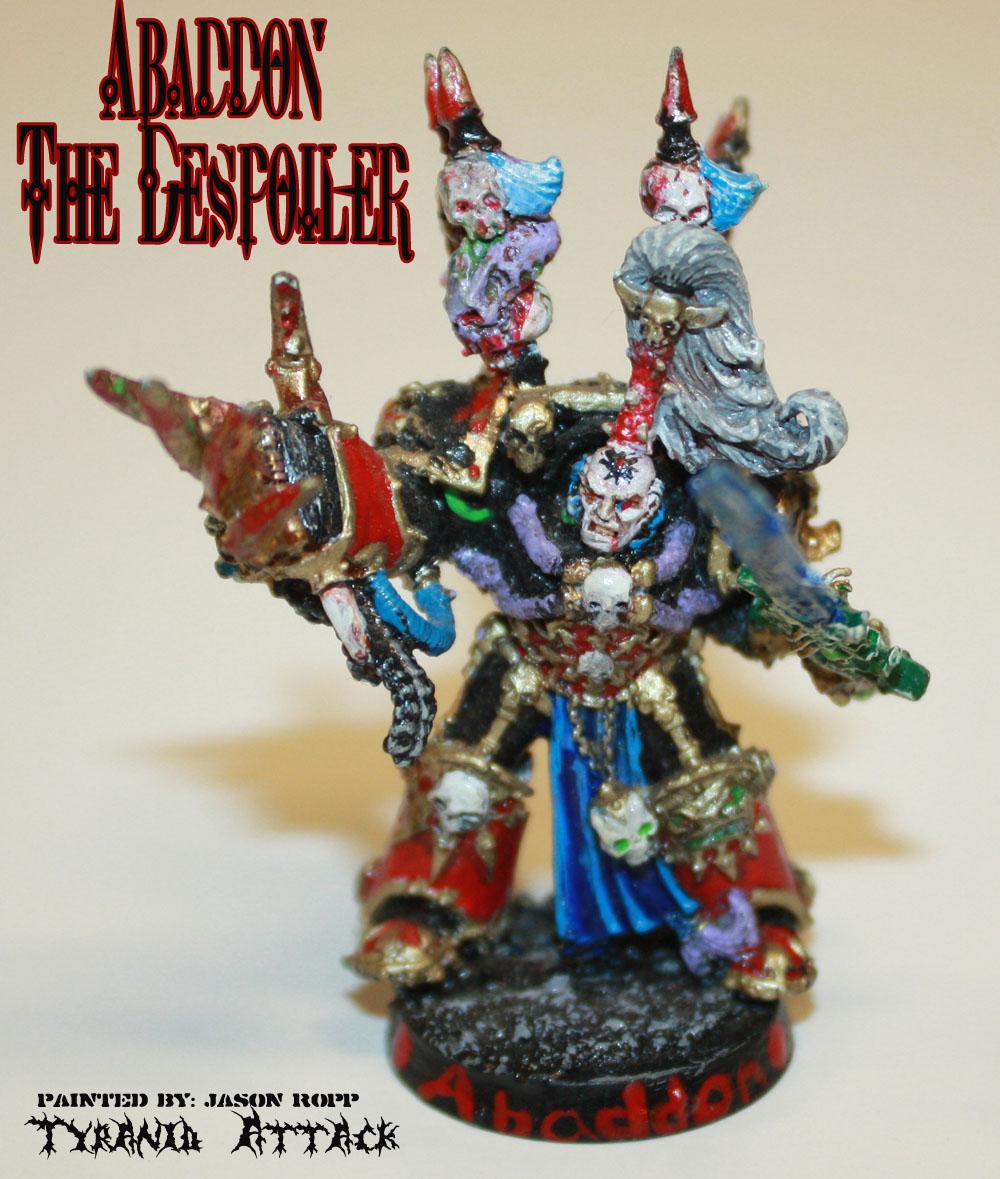 Abaddon, Chaos, Lord, Space, Space Marines, Warhammer 40,000, Warhammer Fantasy