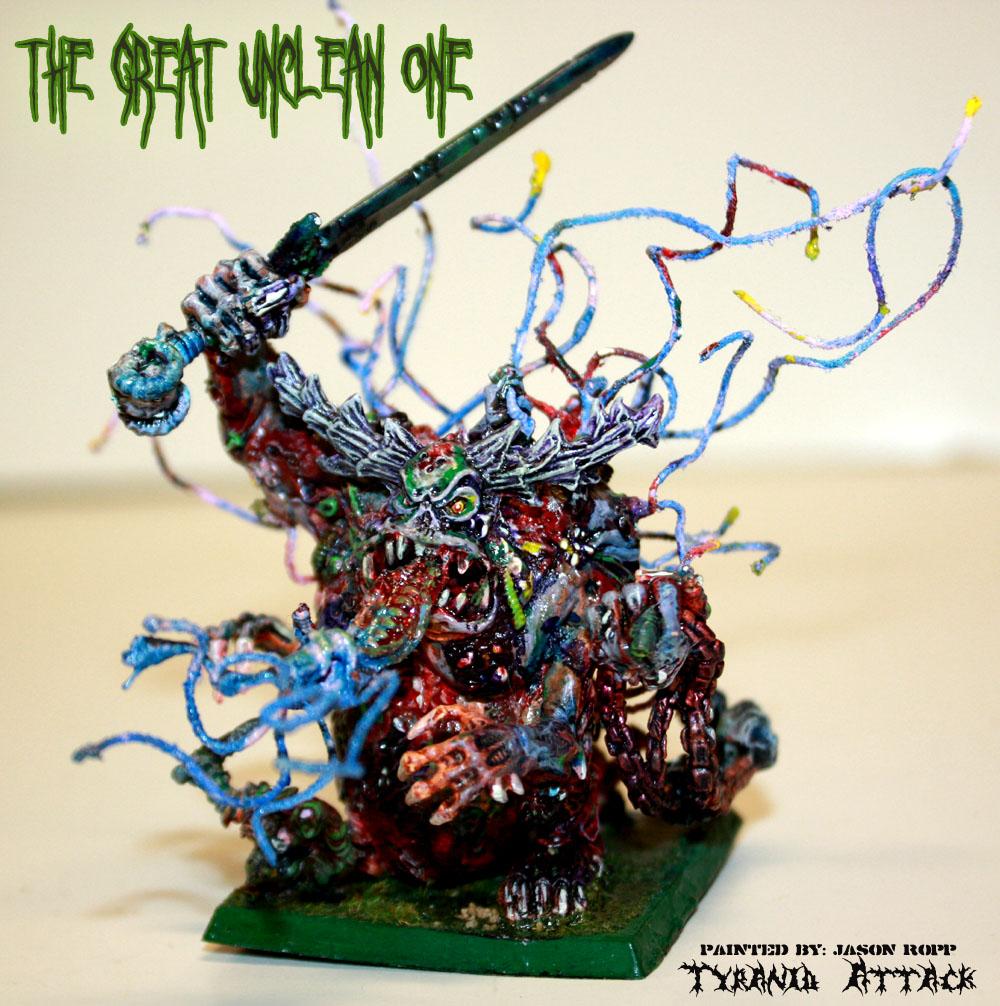 Chaos, Great, Lord, Nurgle, Plague, Space, Space Marines, Unclean One, Warhammer 40,000, Warhammer Fantasy
