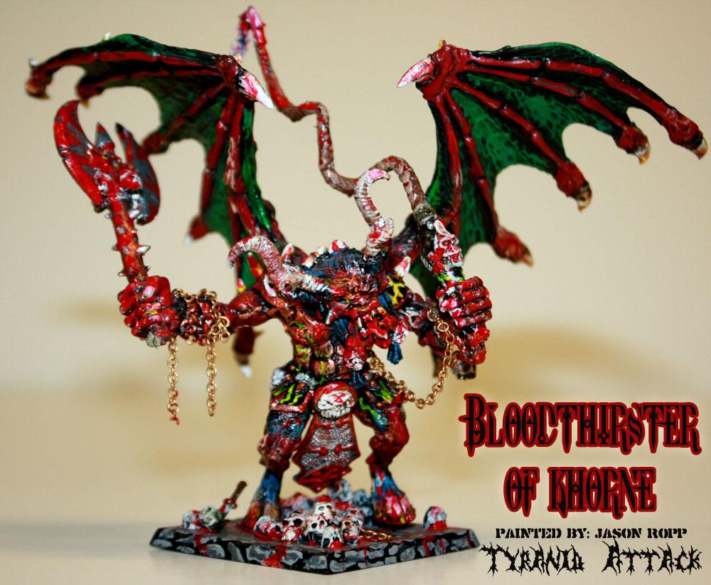 Bloodthirster, Chaos, Daemon Prince, Daemons, Dragon, Great, Hydra, Khorne, Lord, Plague, Space, Space Marines, Tzeench, Warhammer 40,000, Warhammer Fantasy