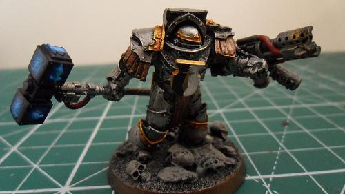 And Just Great Model Over All., Awesome Effects On The Hammer, Space Marines, Warhammer 40,000