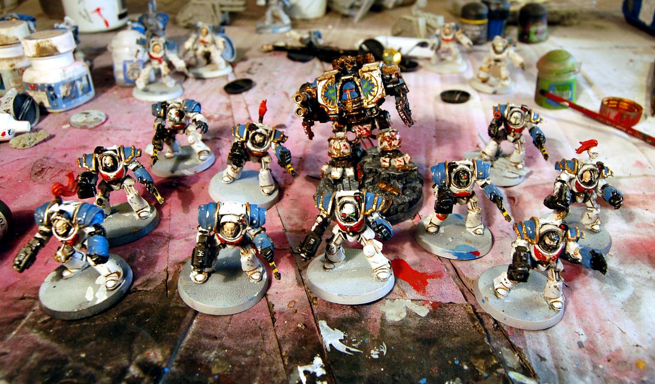 Terminators. Dreadnaught, World Eaters