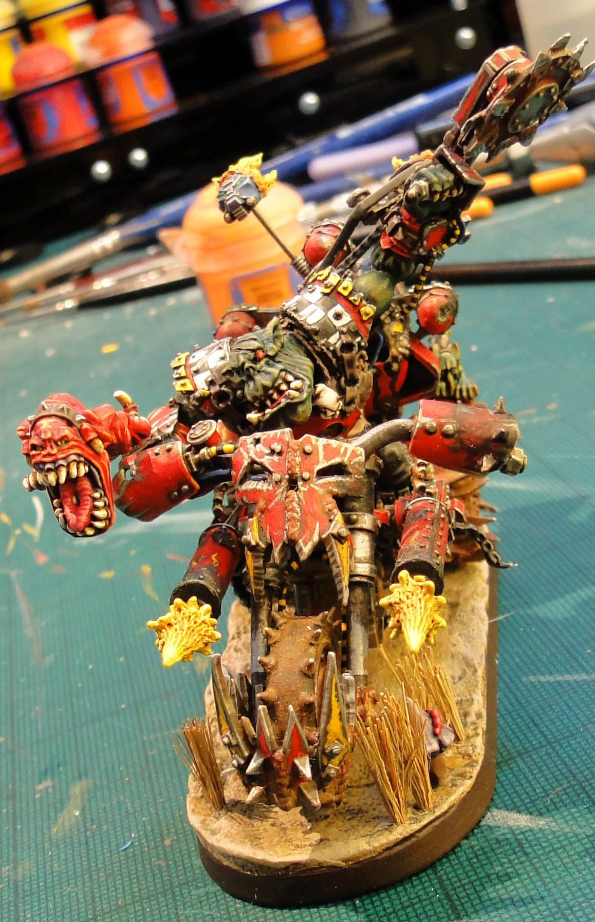 Forge World, Orks, Warbike, Warboss