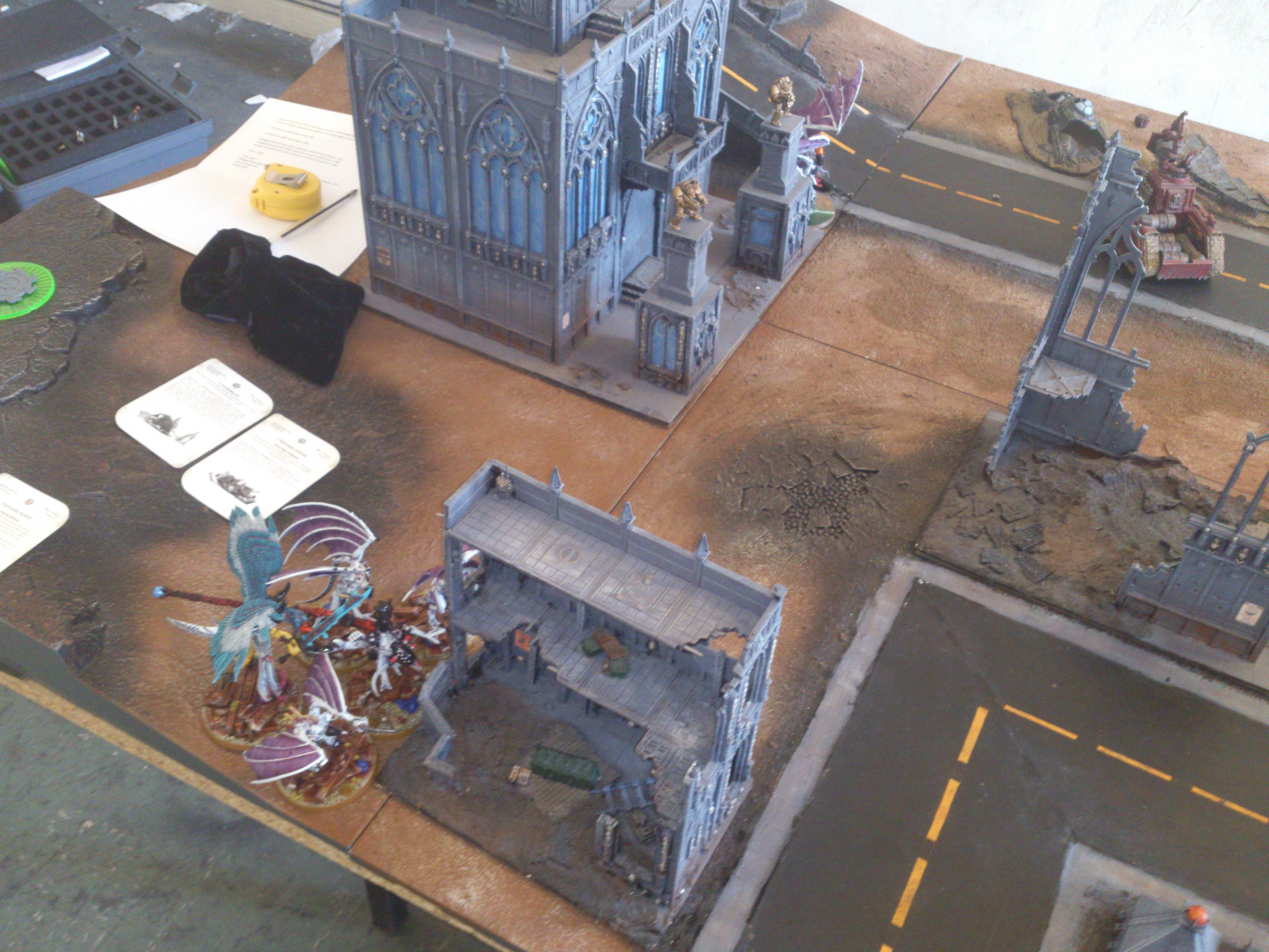 Deployment my end, CSM DP behing far building