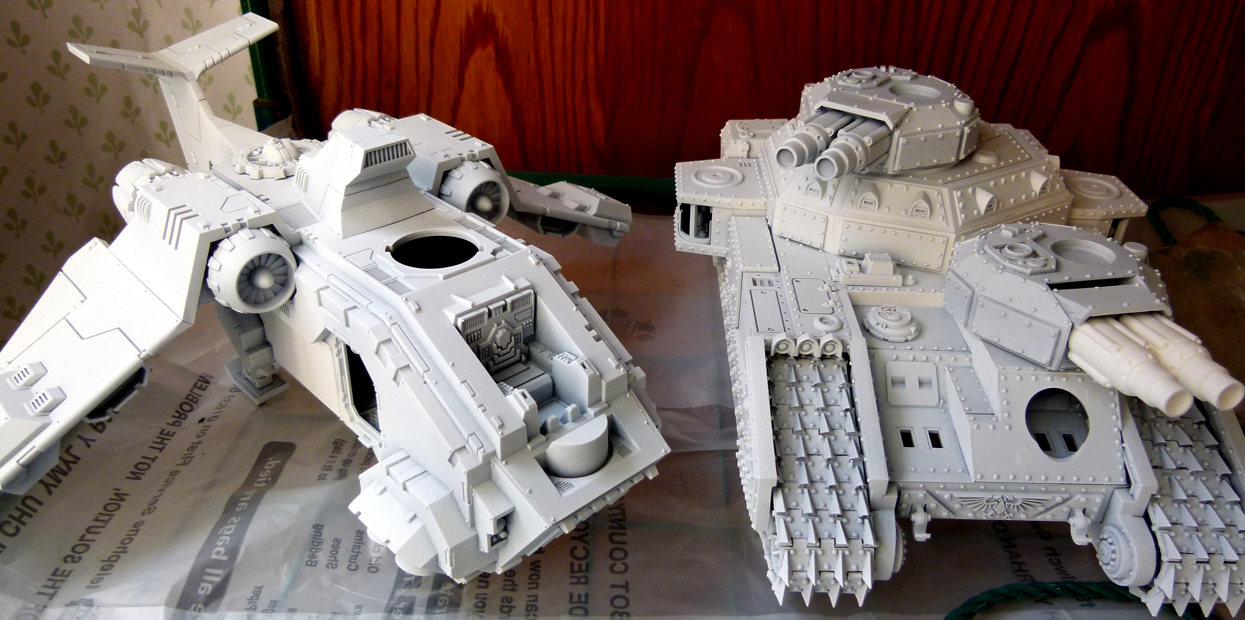 Storm Raven and Fellblade Undercoated