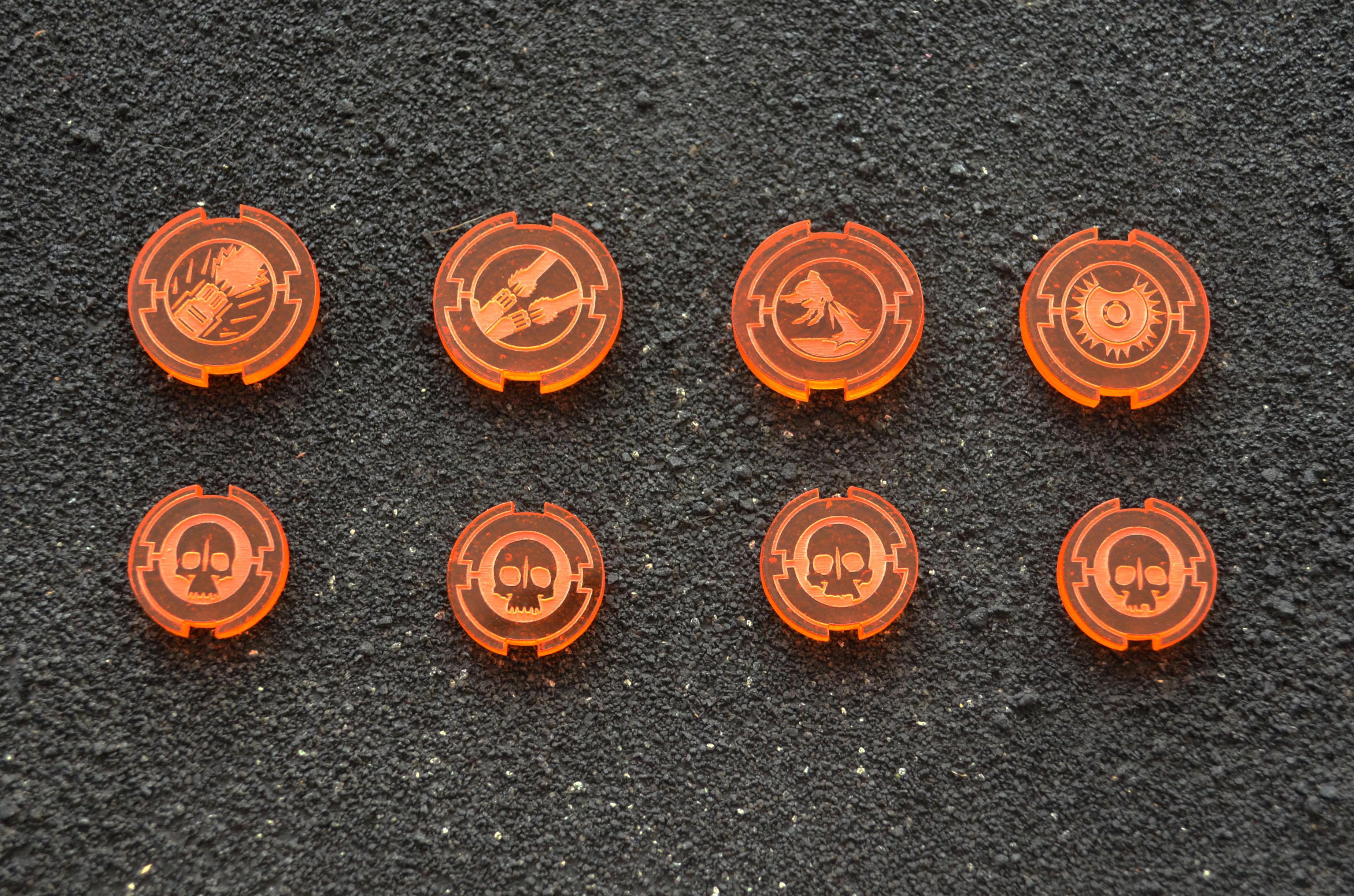 Counters, Genius Factory, Tokens