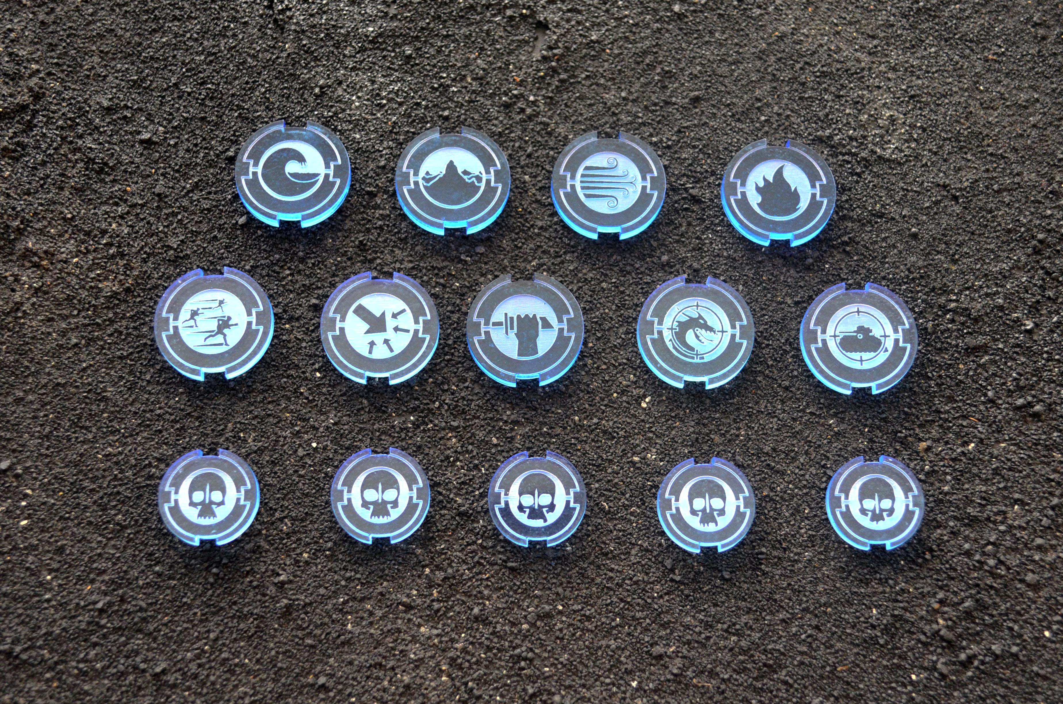 Counters, Genius Factory, Tokens