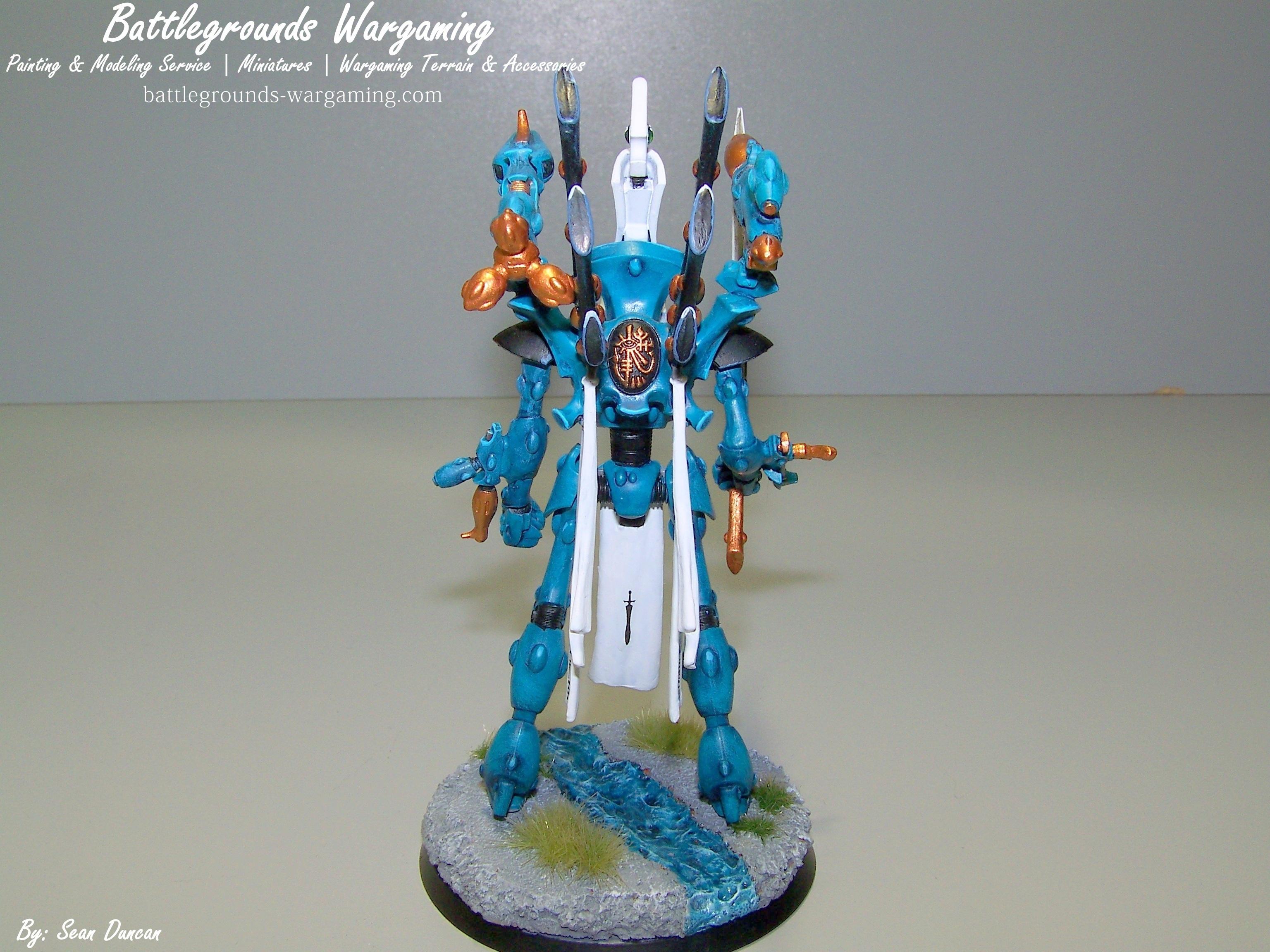 Eldar, Wraithlord, Eldar Wraithlord - For Frank C. (Jacksonville Florida)
