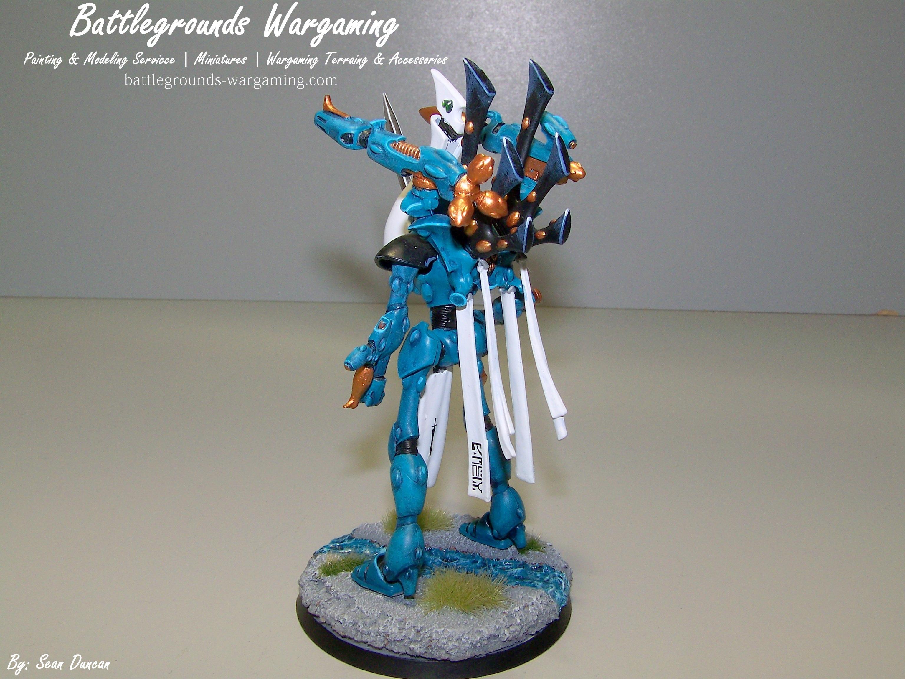 Eldar, Wraithlord, Eldar Wraithlord - For Frank C. (Jacksonville Florida)