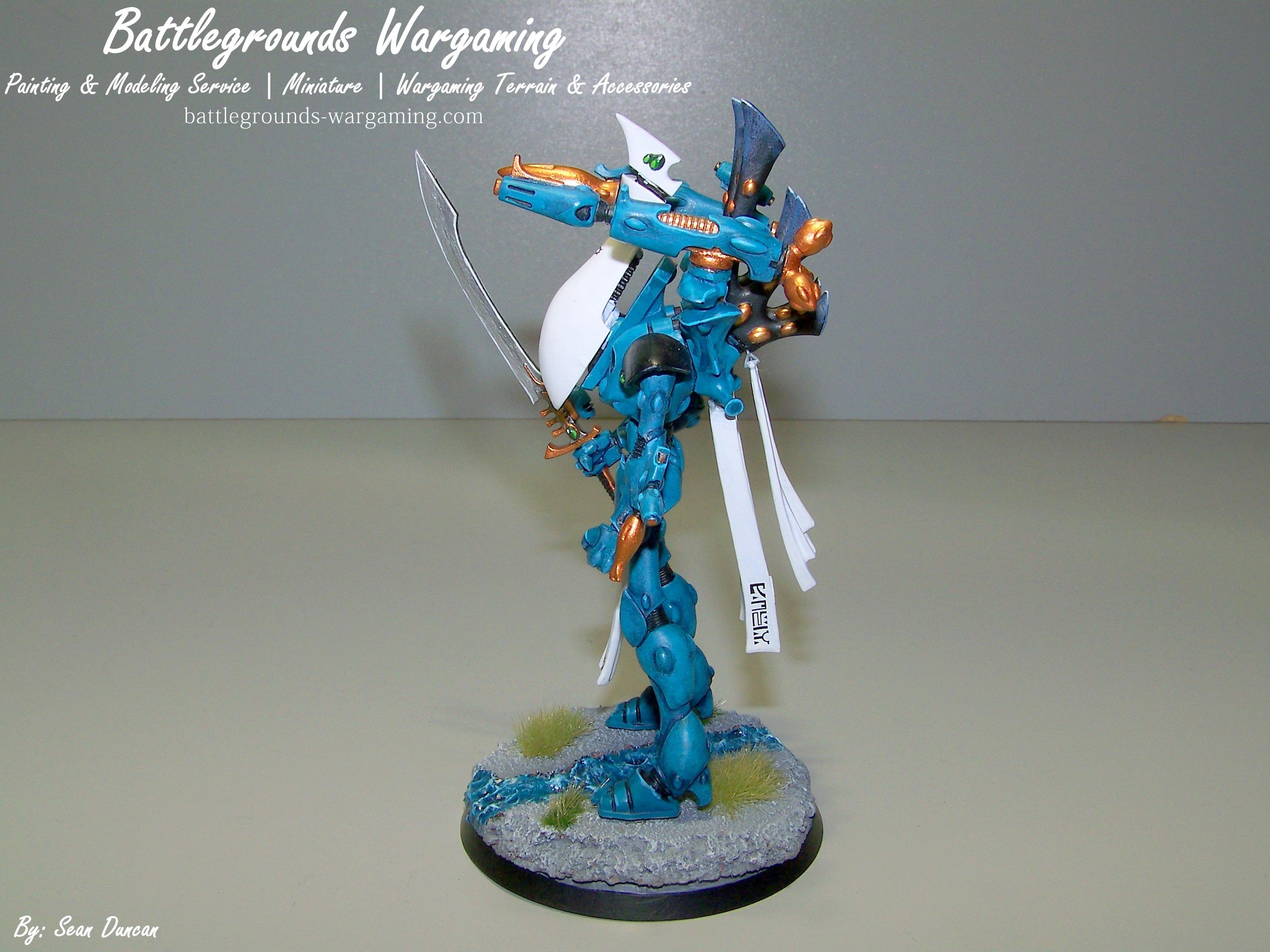 Eldar, Wraithlord, Eldar Wraithlord - For Frank C. (Jacksonville Florida)