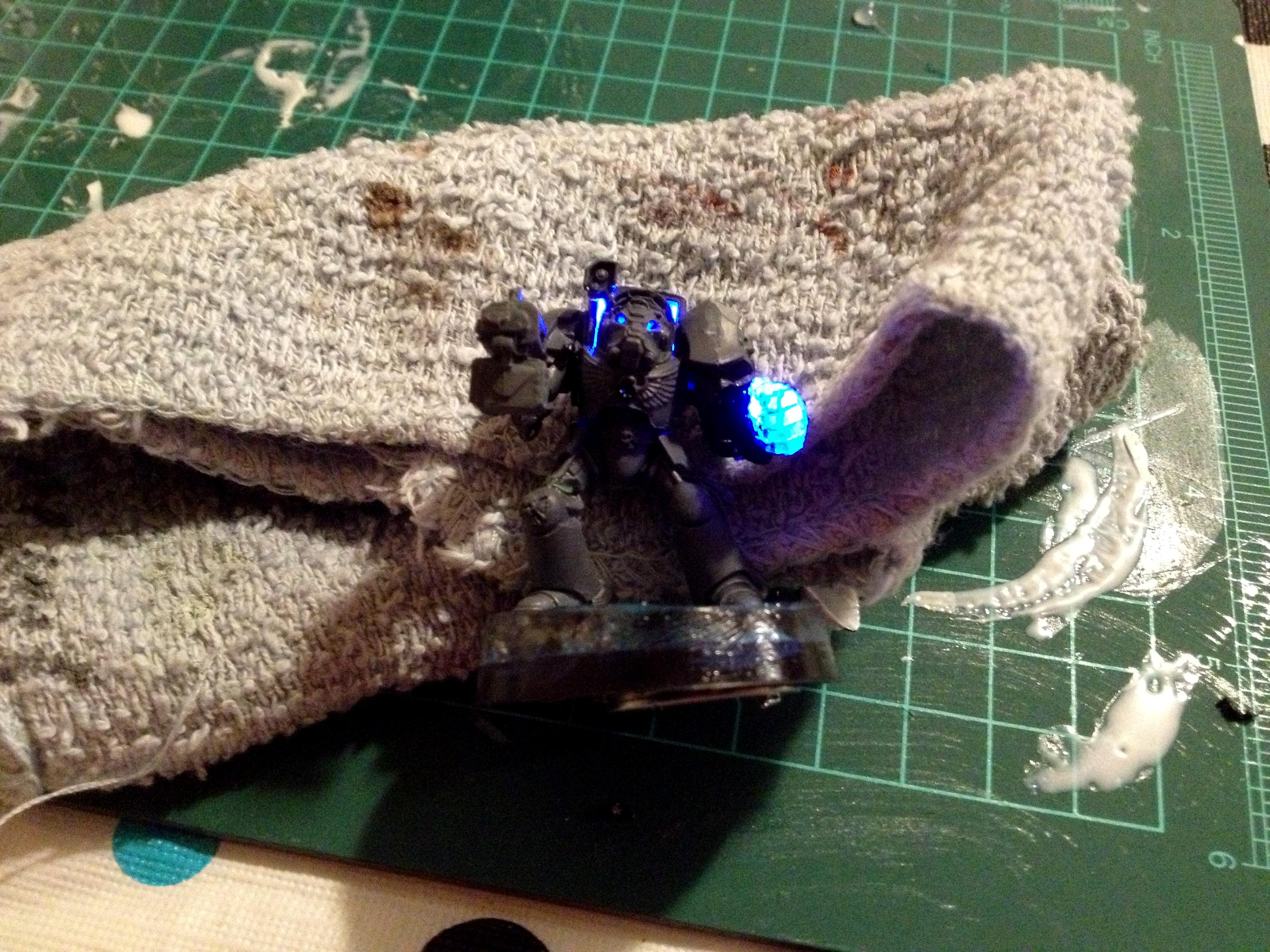 Get In The Game Painting Blog, Warp Dust Creations