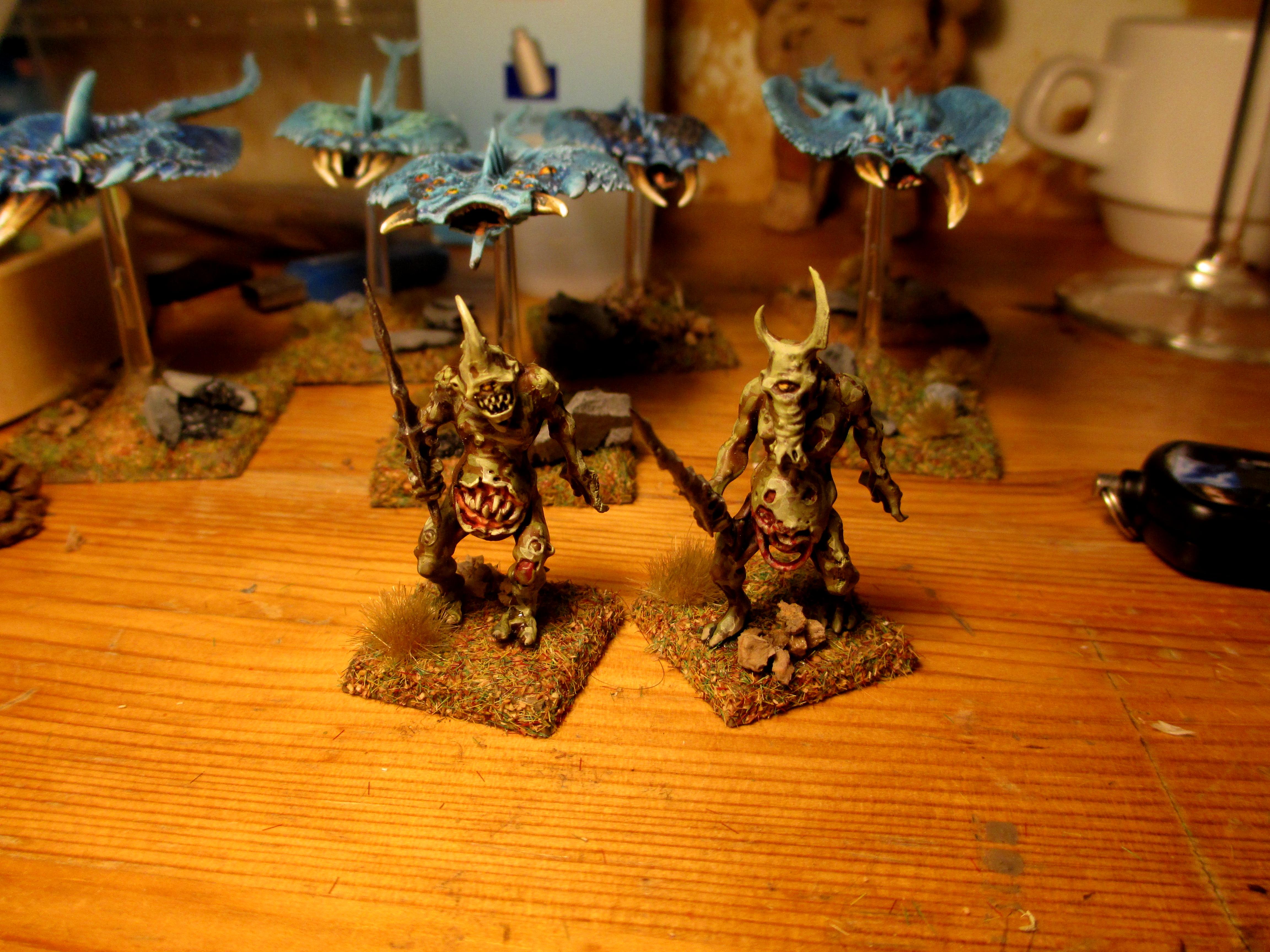 Daemons, Nurgle, Plaguebearers, Warhammer Fantasy, Warhmmer