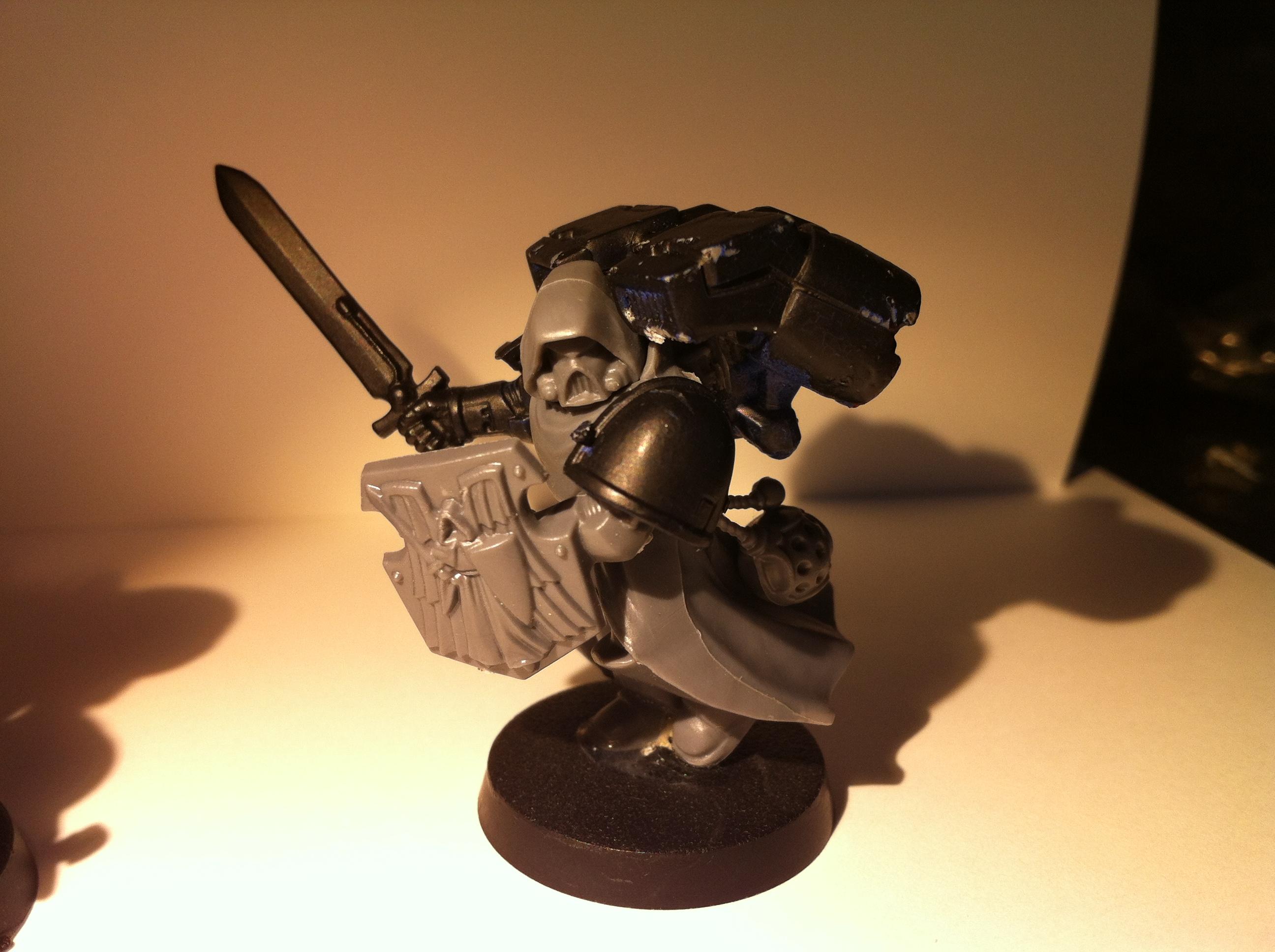 Assault Marines, Dark Angels, Jump Pack, Robe, Veteran
