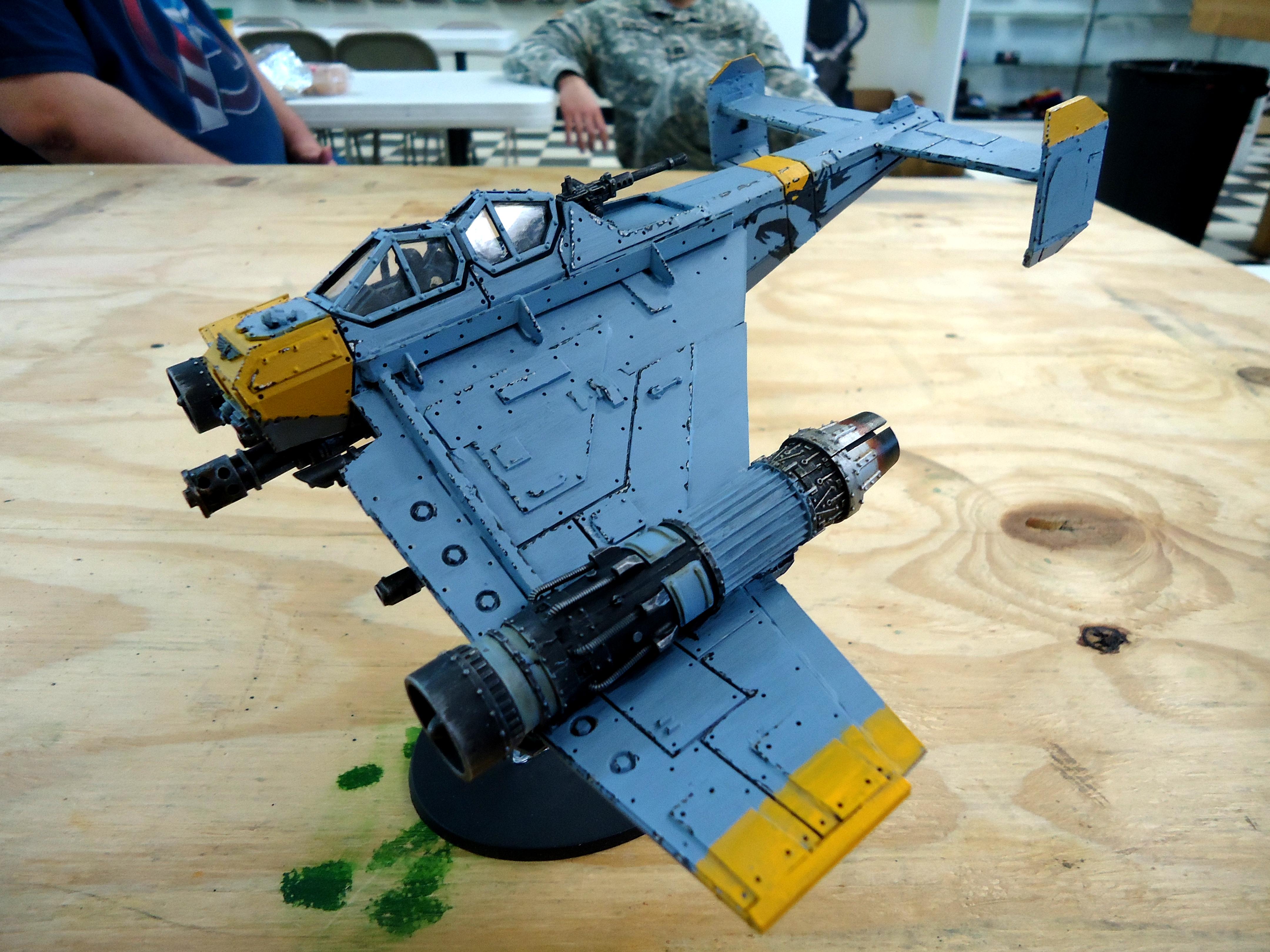 Astra Militarum, Avenger, Conversion, Flyer, Imperial Guard, Valkyrie