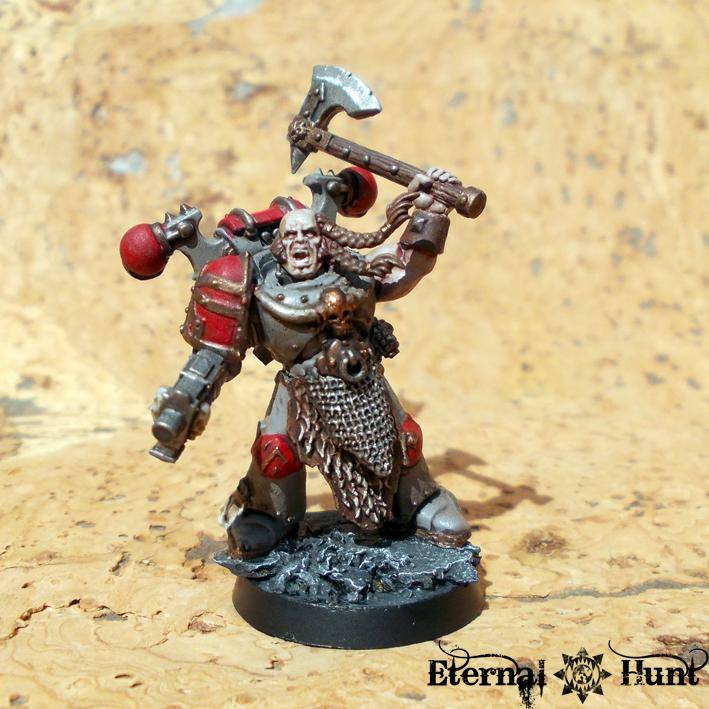 Blood Wolves, Chaos, Chaos Space Marines, Conversion, Fallen Wolves, Joras Turnpelt, Khorne, Khorne's Eternal Hunt, Space Wolves, Traitor Wolves, Warhammer 40,000