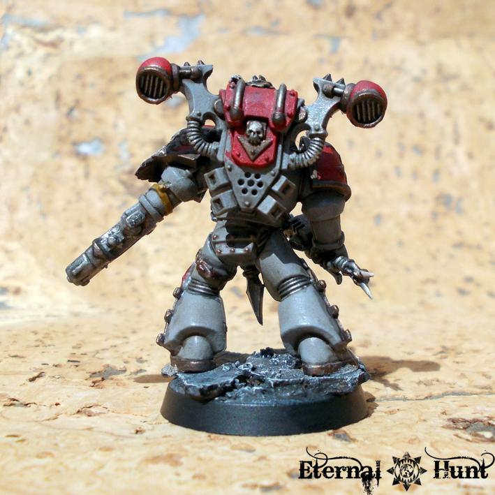 Blood Wolves, Chaos, Chaos Space Marines, Conversion, Fallen Wolves, Joras Turnpelt, Khorne, Khorne's Eternal Hunt, Space Wolves, Traitor Wolves, Warhammer 40,000