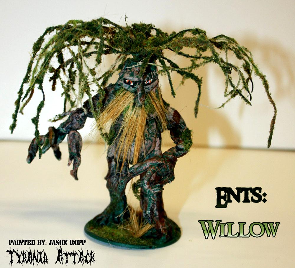 28mm, Conversion, Custoim, Ent, Ents, Forces, Good, Hobbit, Lord, Miniature, Of, Rings, The, Treebeard, Willow