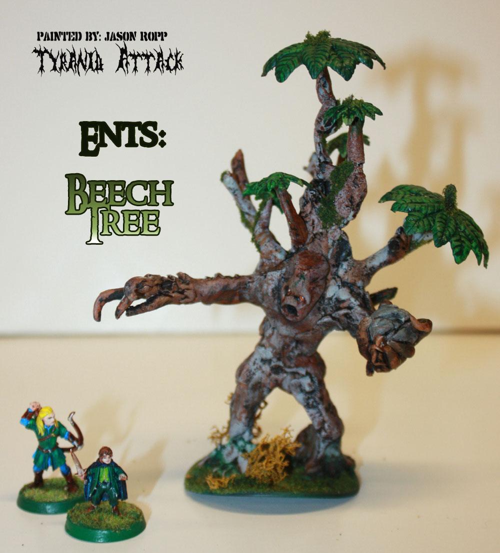 28mm, Beech, Conversion, Custoim, Ent, Ents, Forces, Good, Hobbit, Lord, Miniature, Of, Rings, The, Treebeard