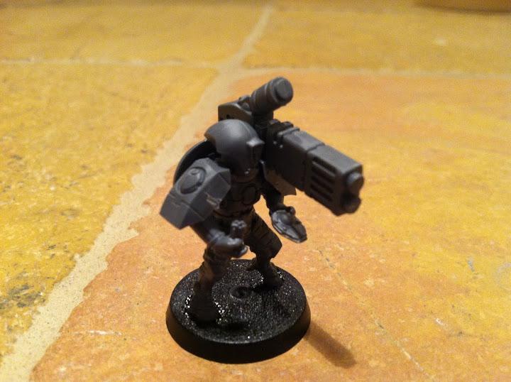 Counts as Multi-Melta Armed Tactical Marine