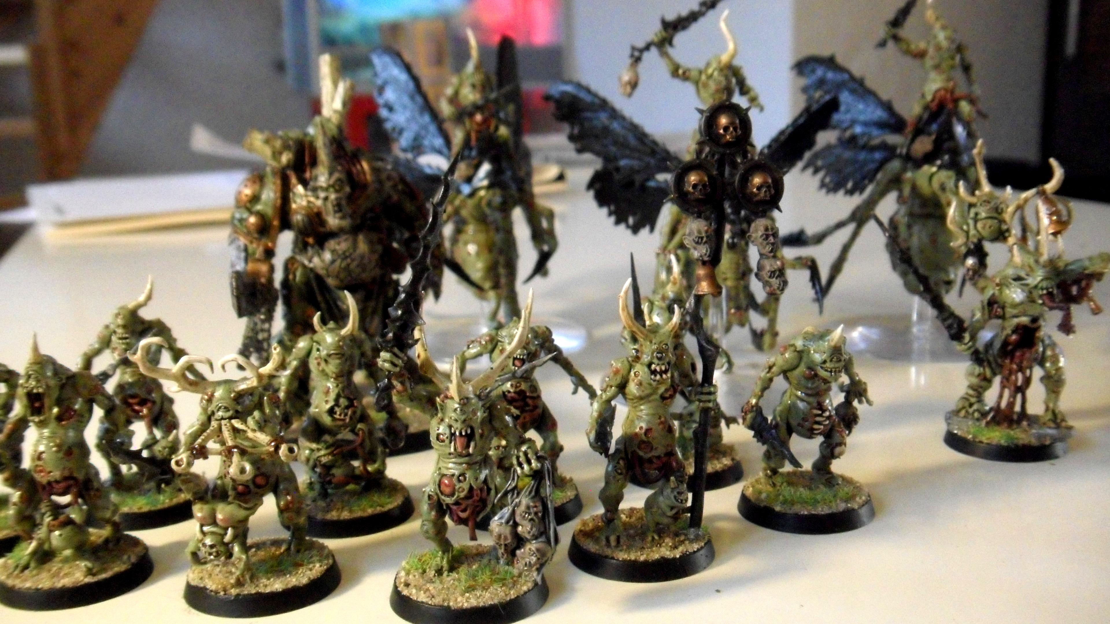 Chaos, Chaos Daemons, Nurgle, Warhammer  40k