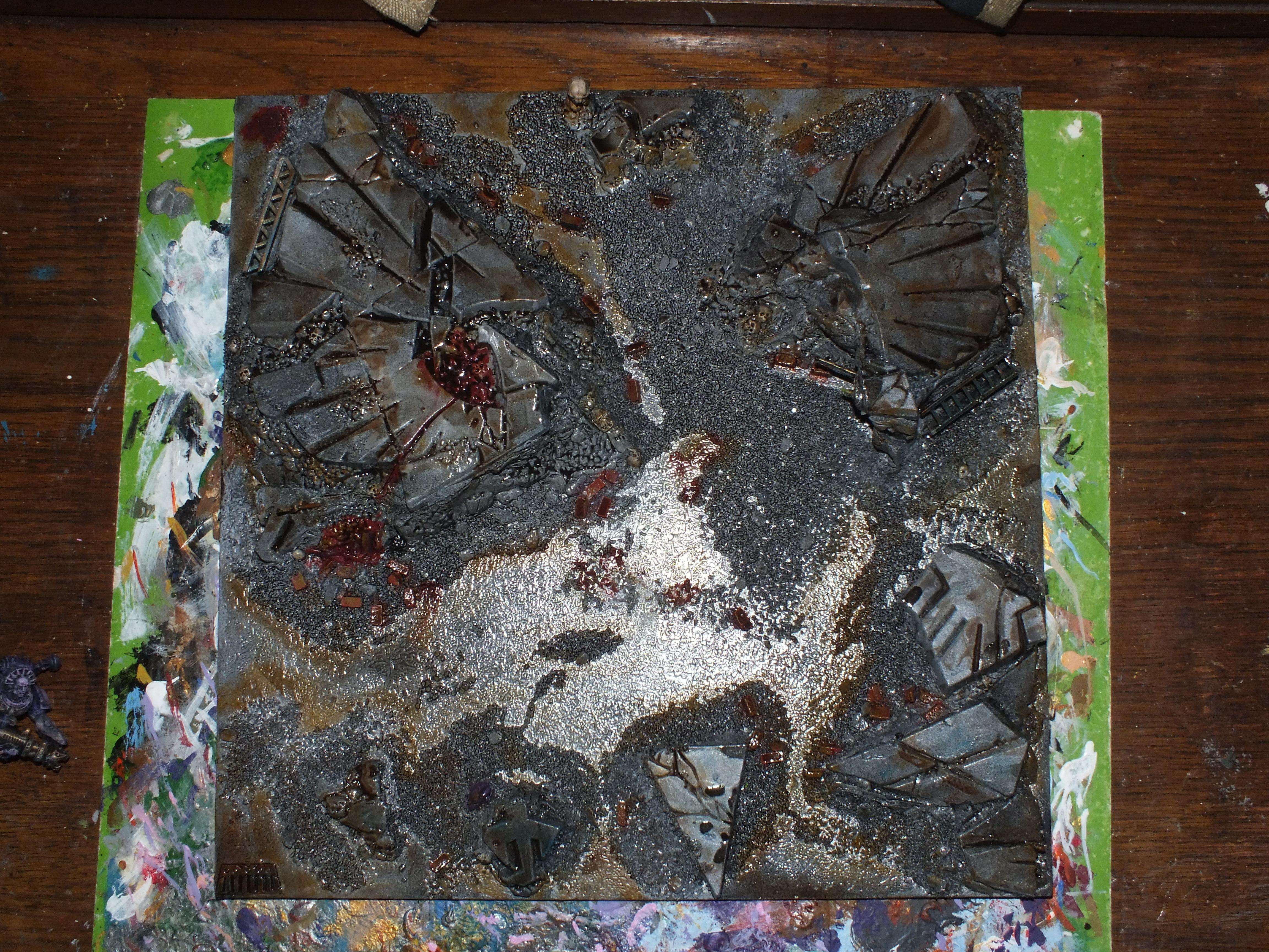 Terrain, Broken Aquila WIP 6