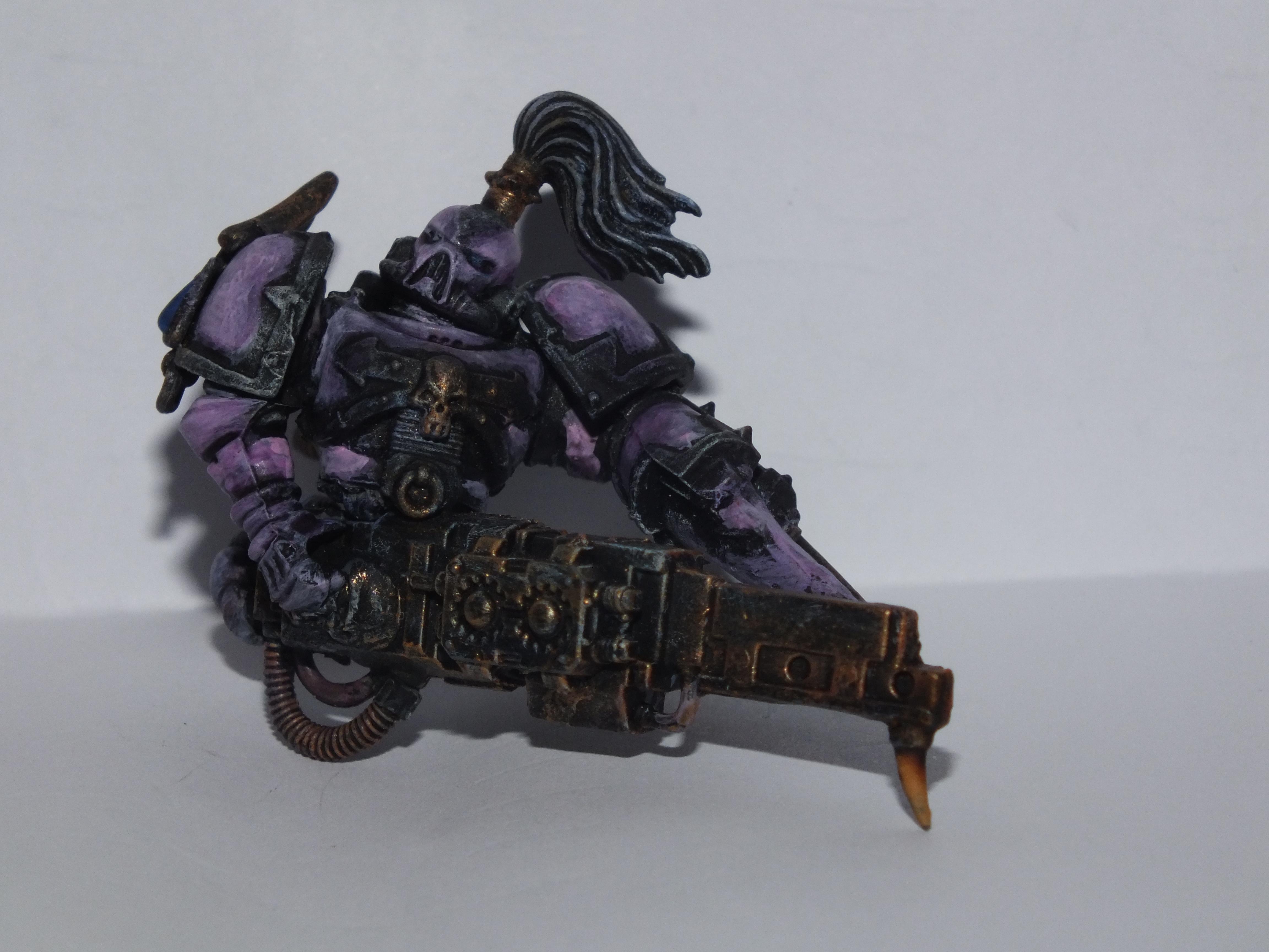 Terrain, Slaanesh corpse with Blastmaster