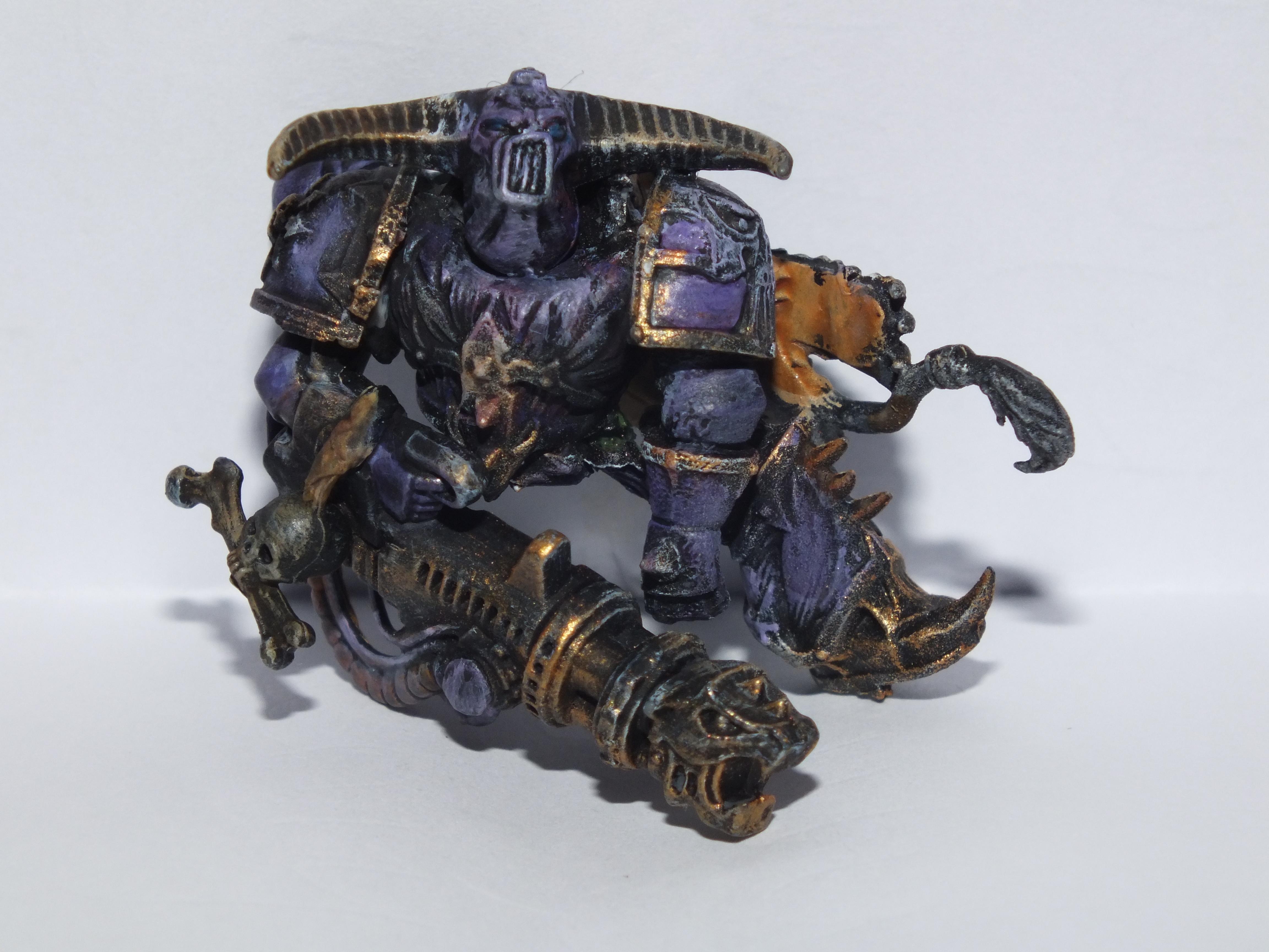 Terrain, Slaanesh corpse with Noisenator 1