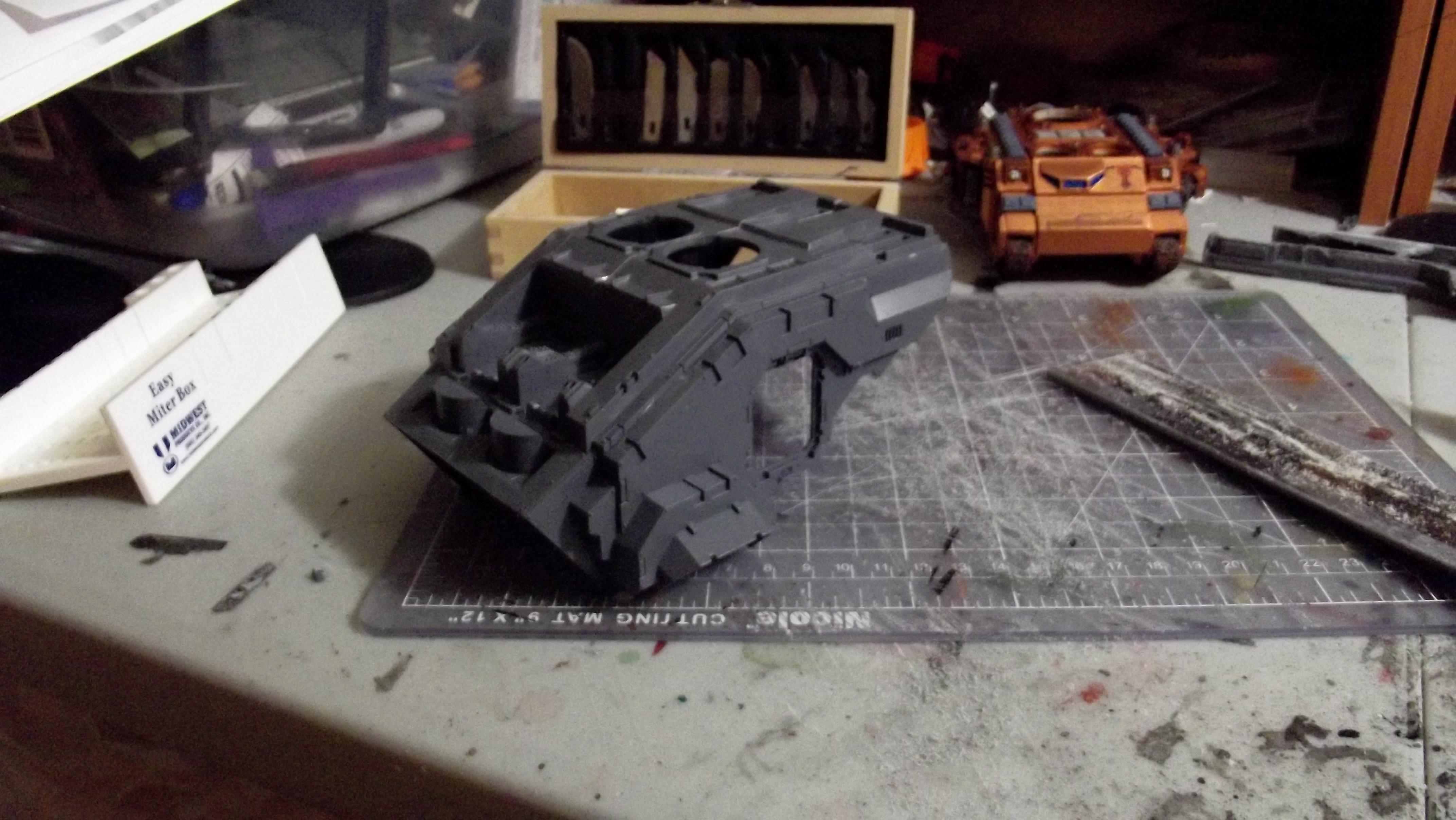 Thunderhawk Transporter, Work In Progress