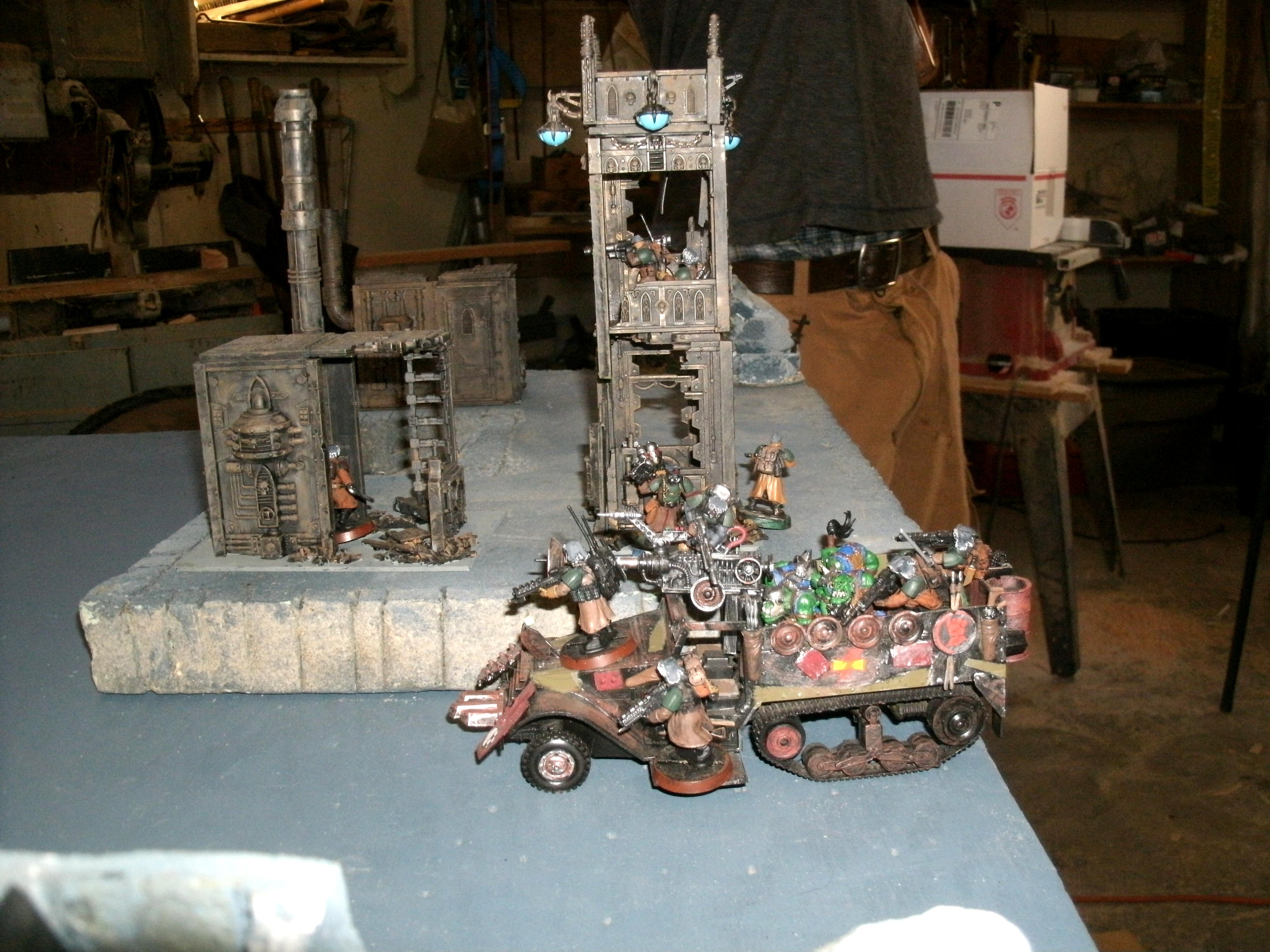 Karellian irregulars deploy