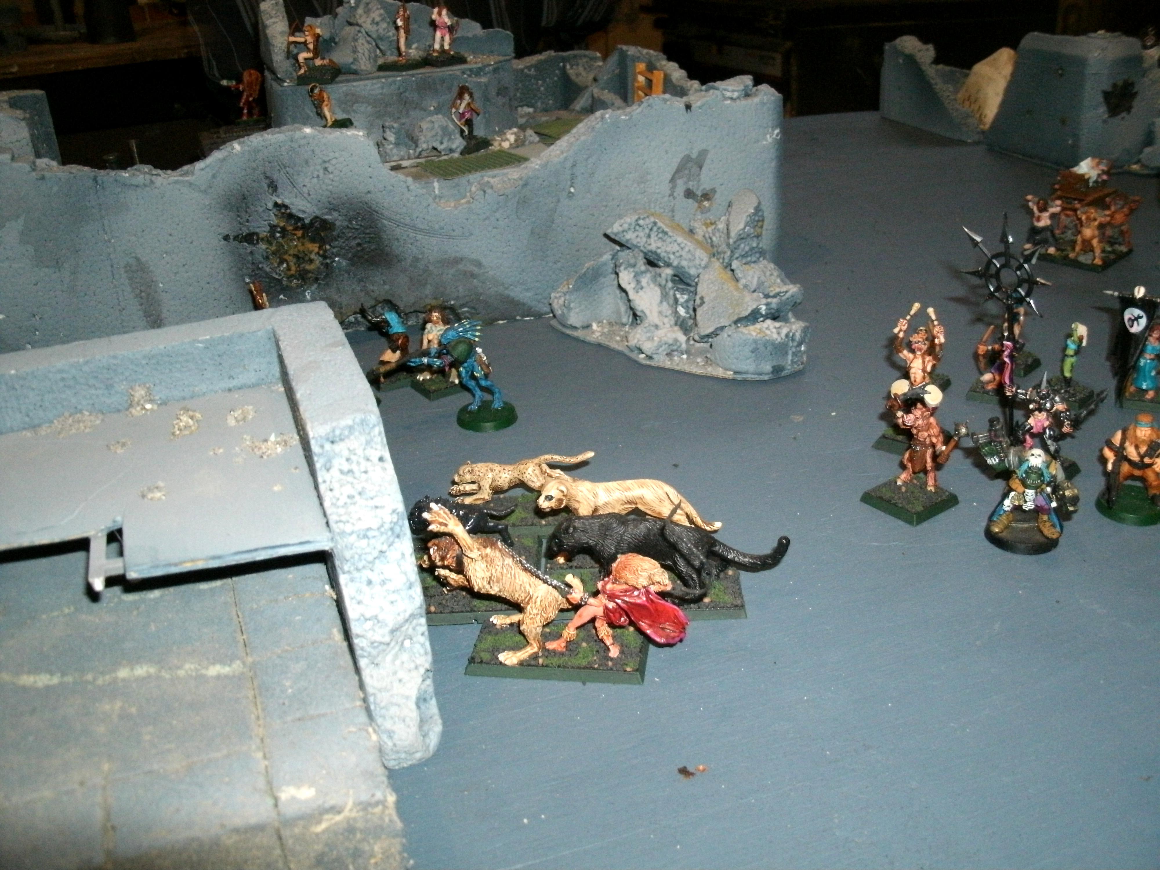 Beasts and cultists advance
