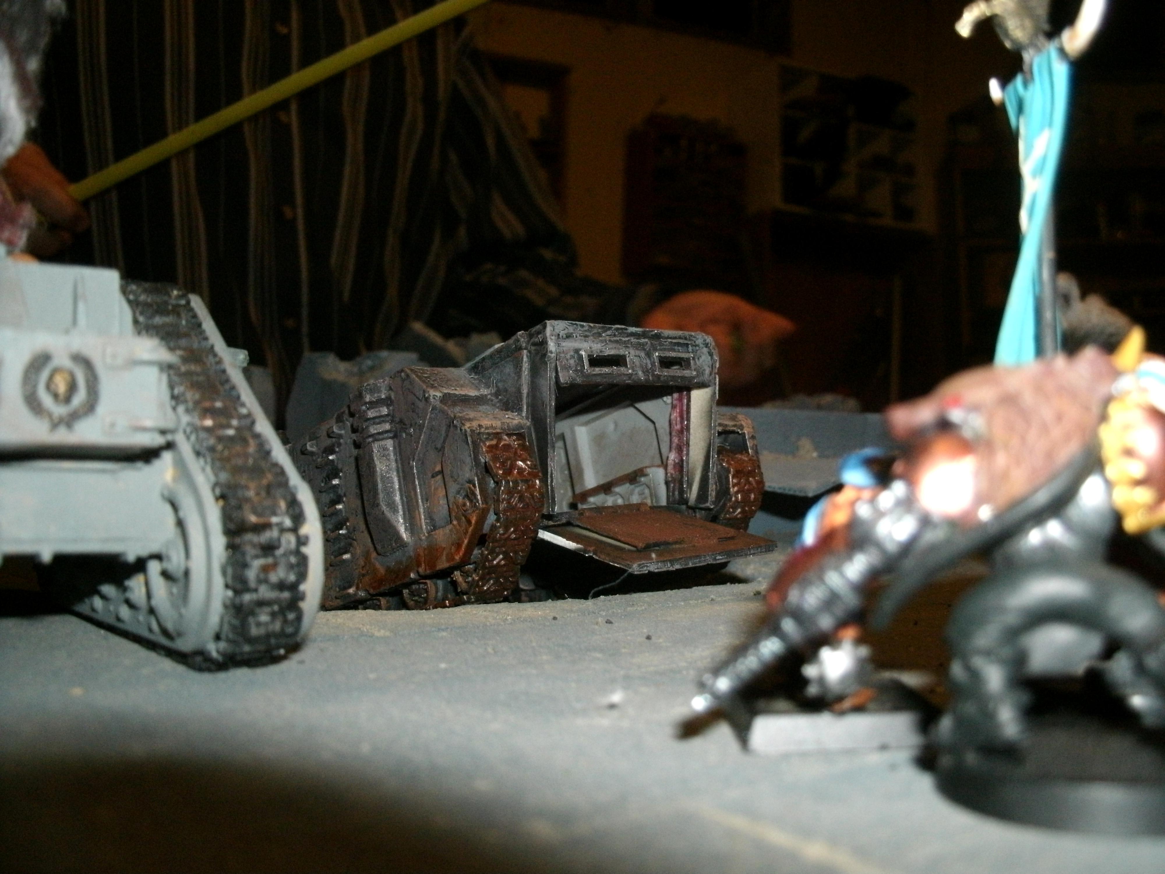 Rhino with assault ramp