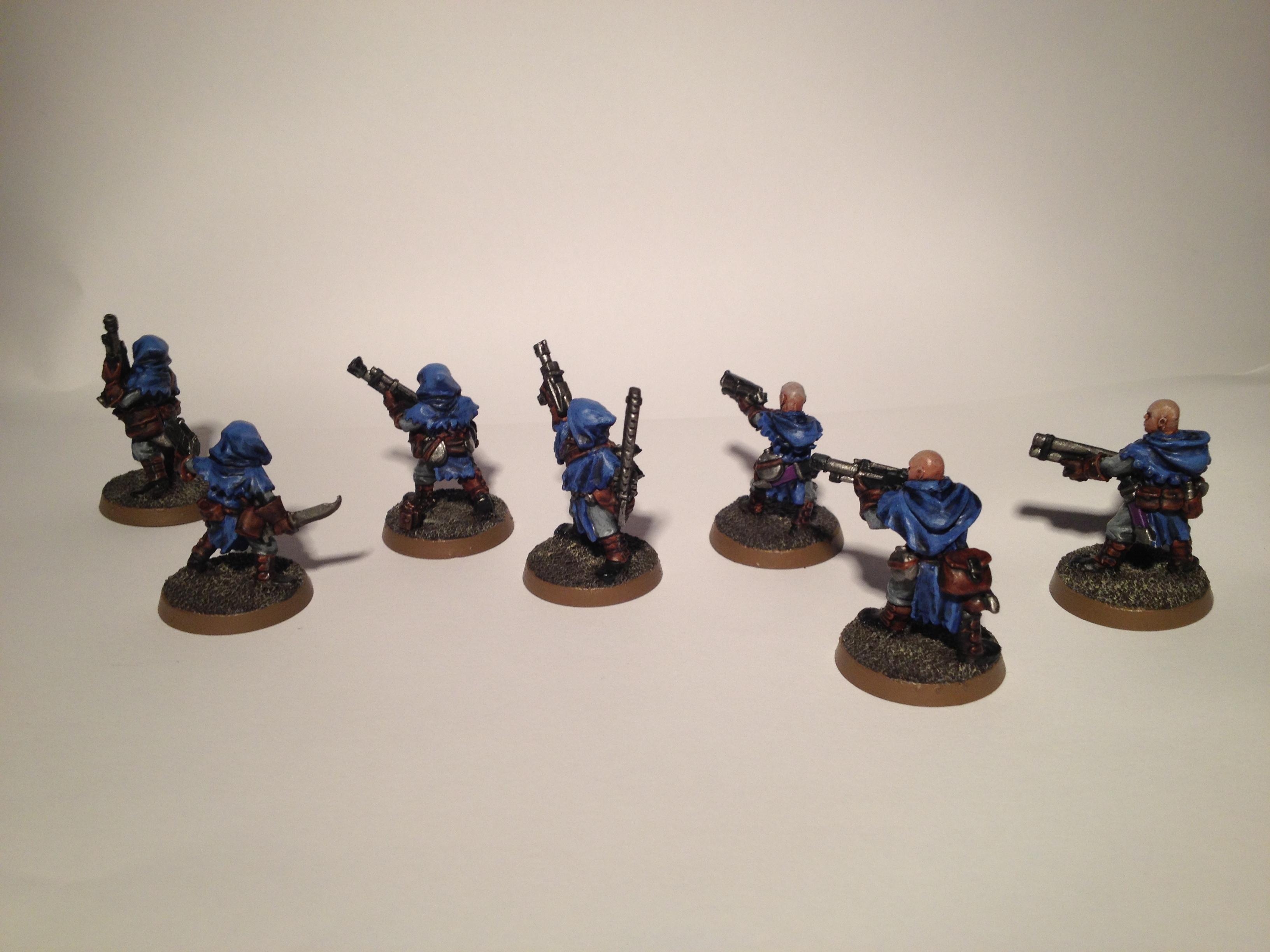 Cawdor, Conversion, Gang, Guard, House Cawdor, Imperial Guard, Infantry, Necromunda, Platoon, Squad, Warhammer 40,000