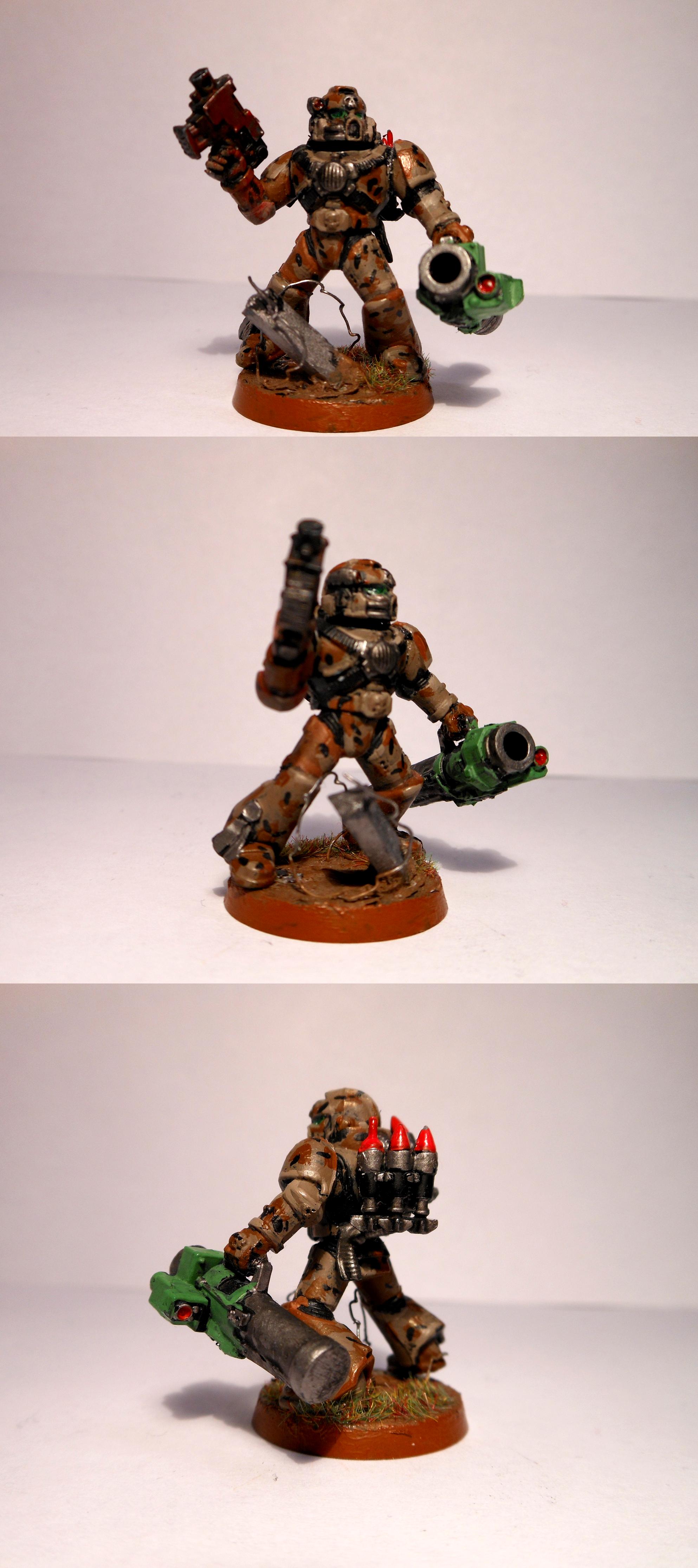 Bolt Pistol, Camouflage, Conversion, Missile Launcher, Scouts, Space Marines
