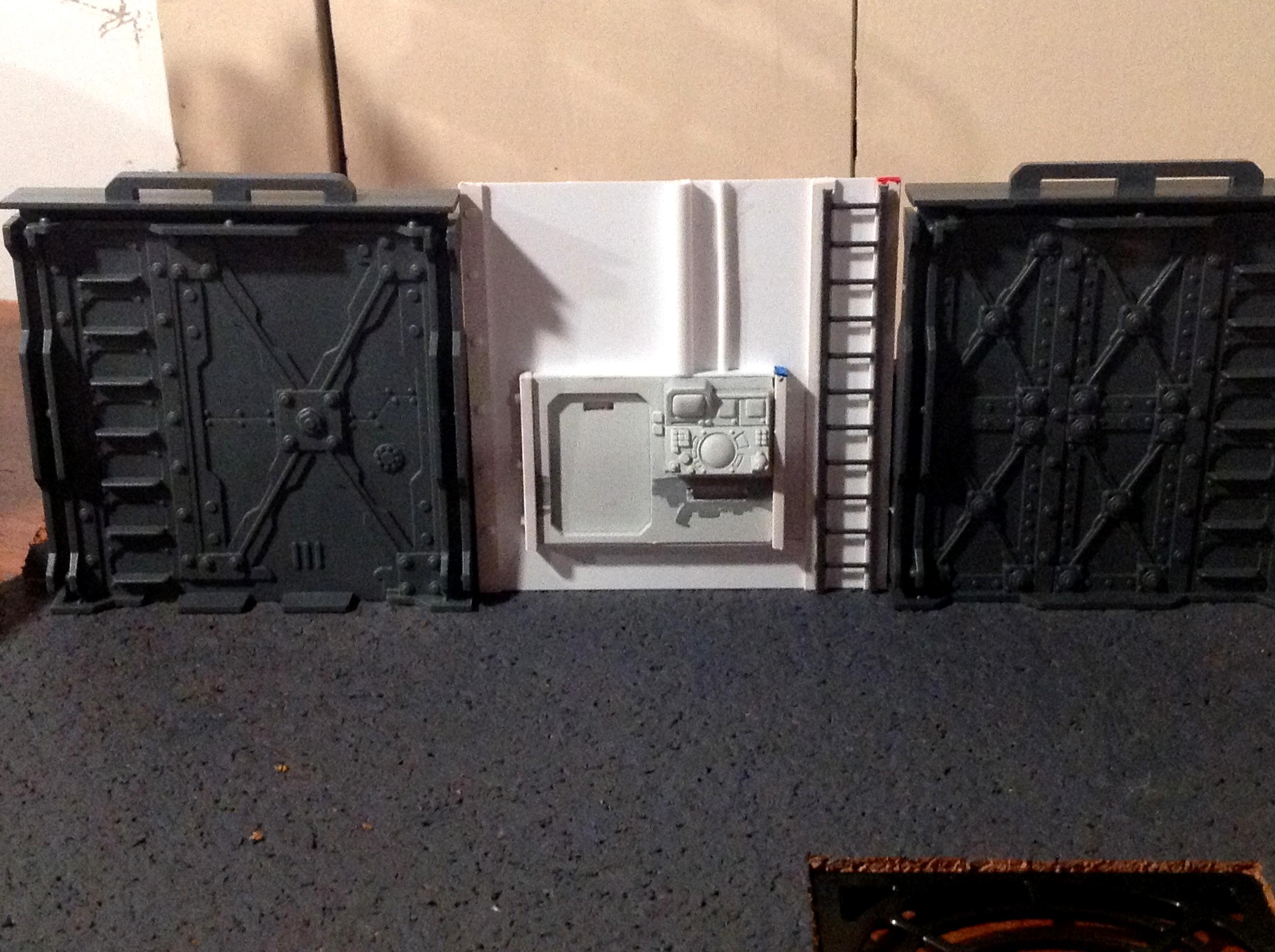 Sump pit maintenance hatch
