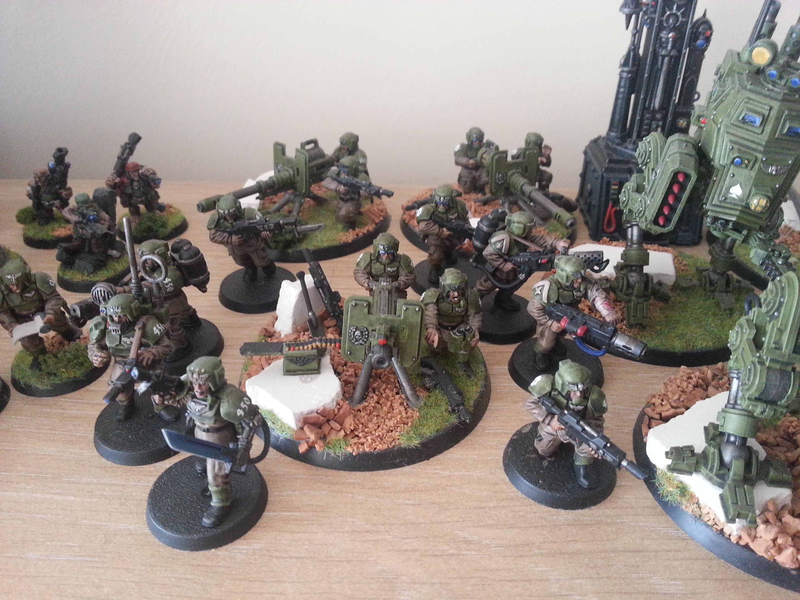 Astra Militarum, Cadians, Imperial Guard, Veteran