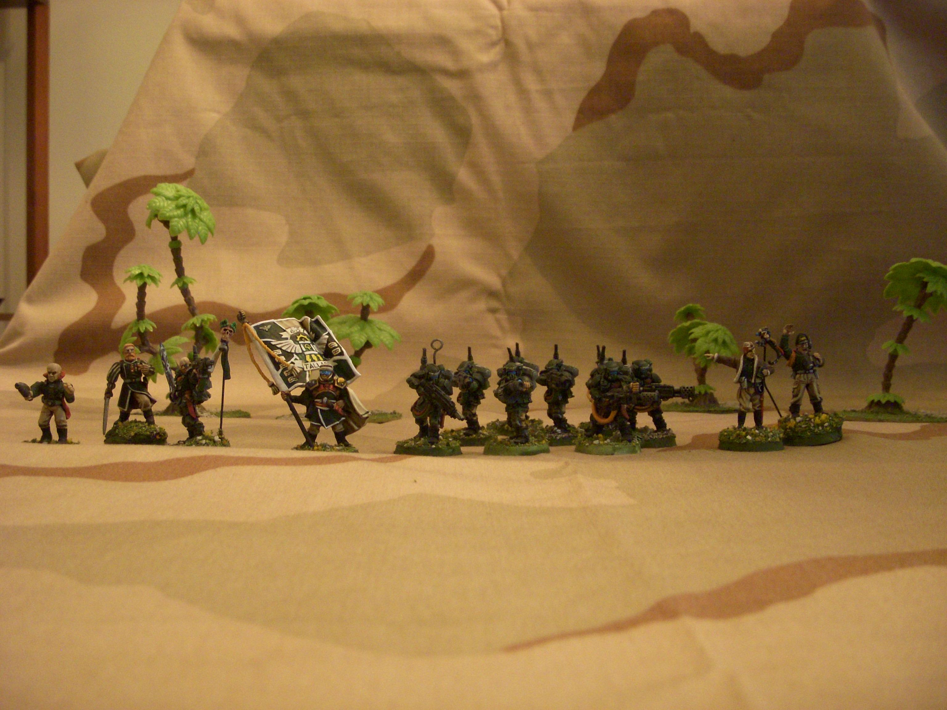 Imperial Guard, Completed Command Models