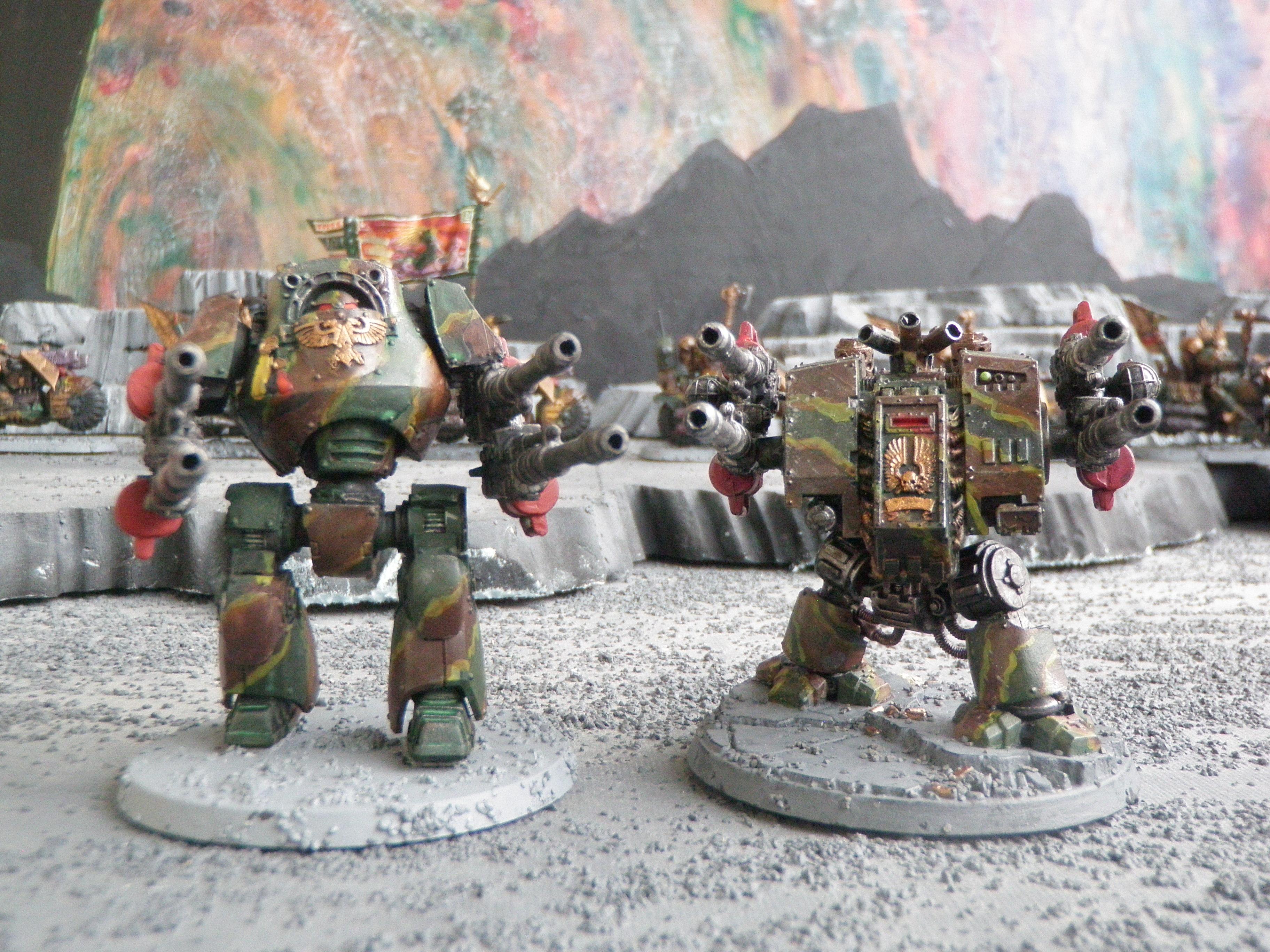 Camouflage, Dark Angels, Mortis Contemptor Dreadnought