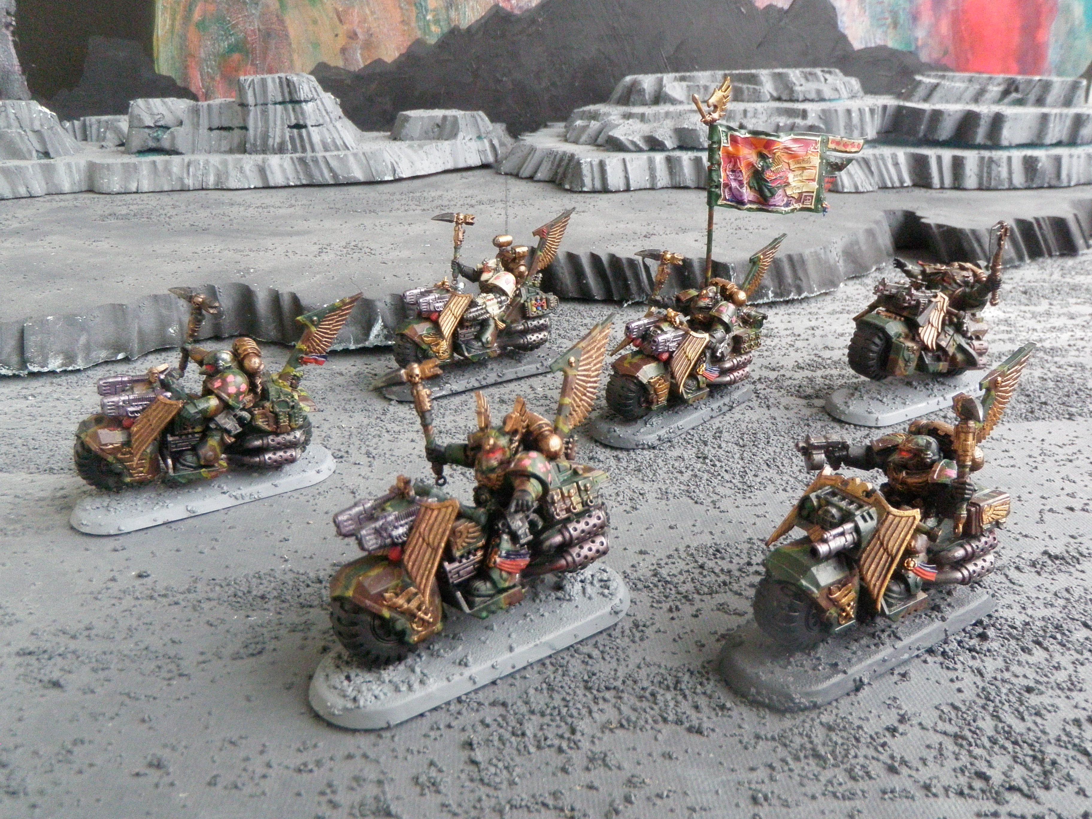 Camouflage, Dark Angels, Ravenwing Command Squad