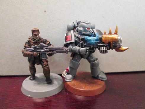 Defiance vs. Space Marine