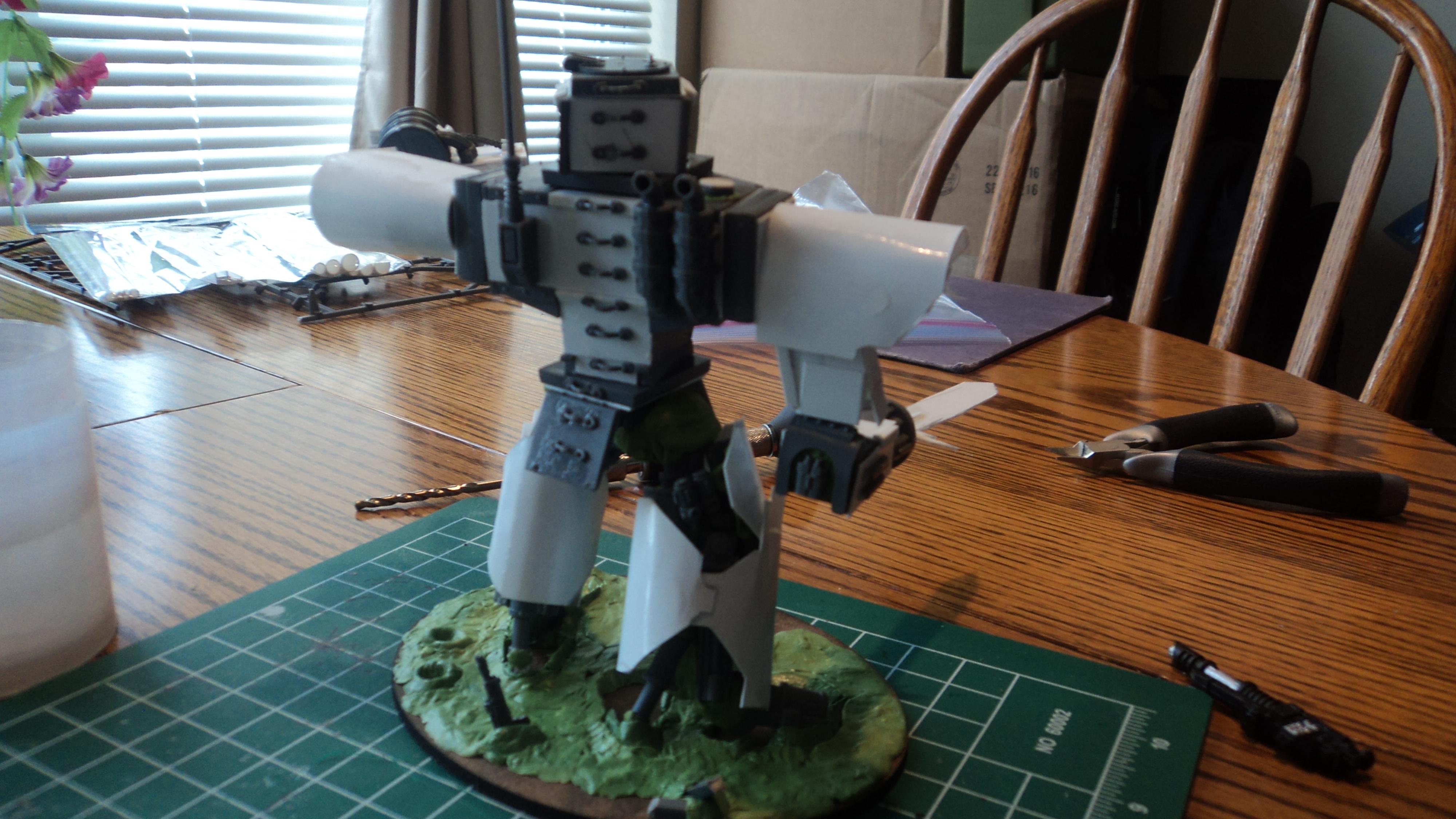 Conversion, Grey Knights, Plasticard, Scratch Build, Work In Progress