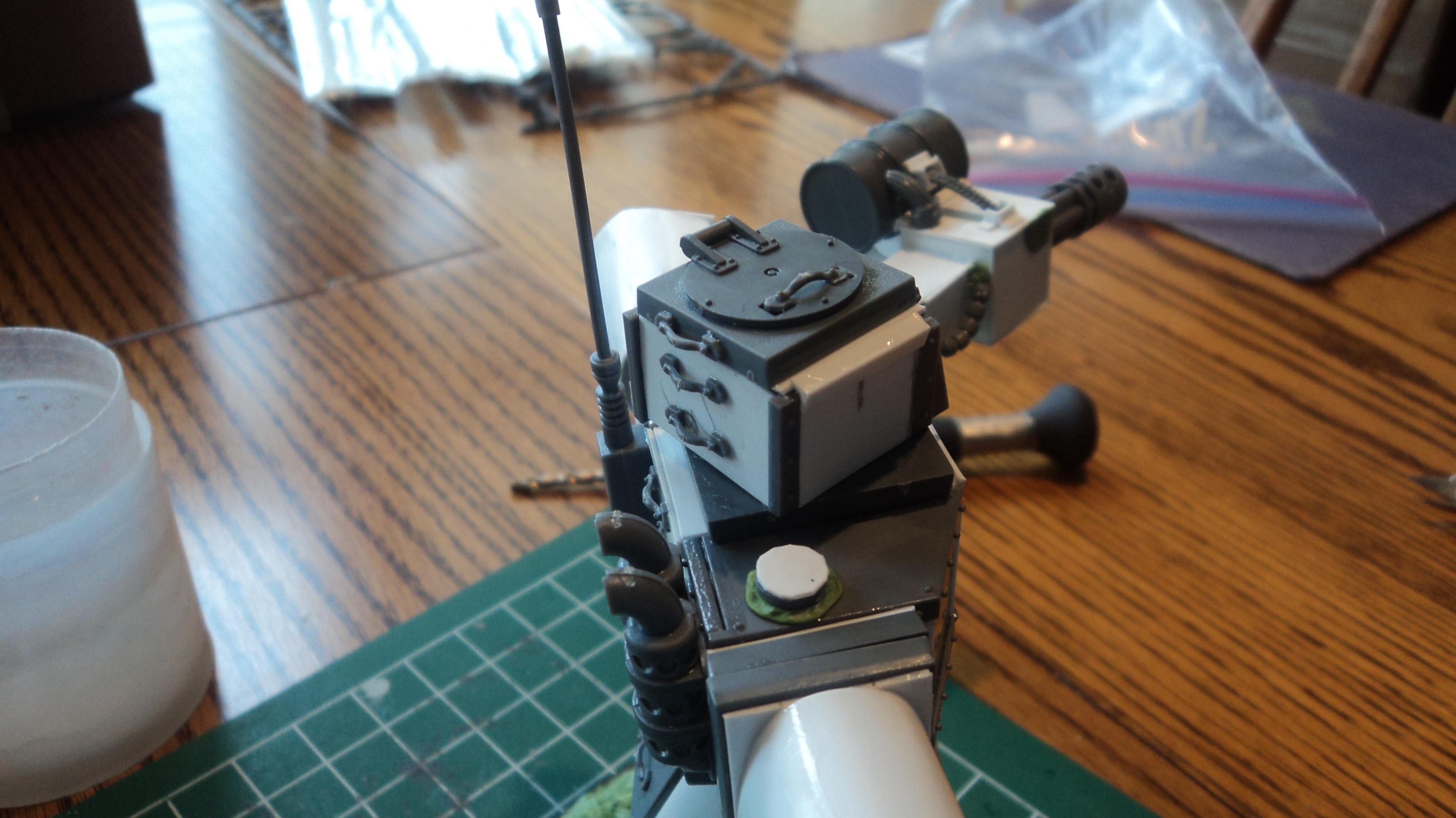 Conversion, Grey Knights, Plasticard, Scratch Build, Work In Progress
