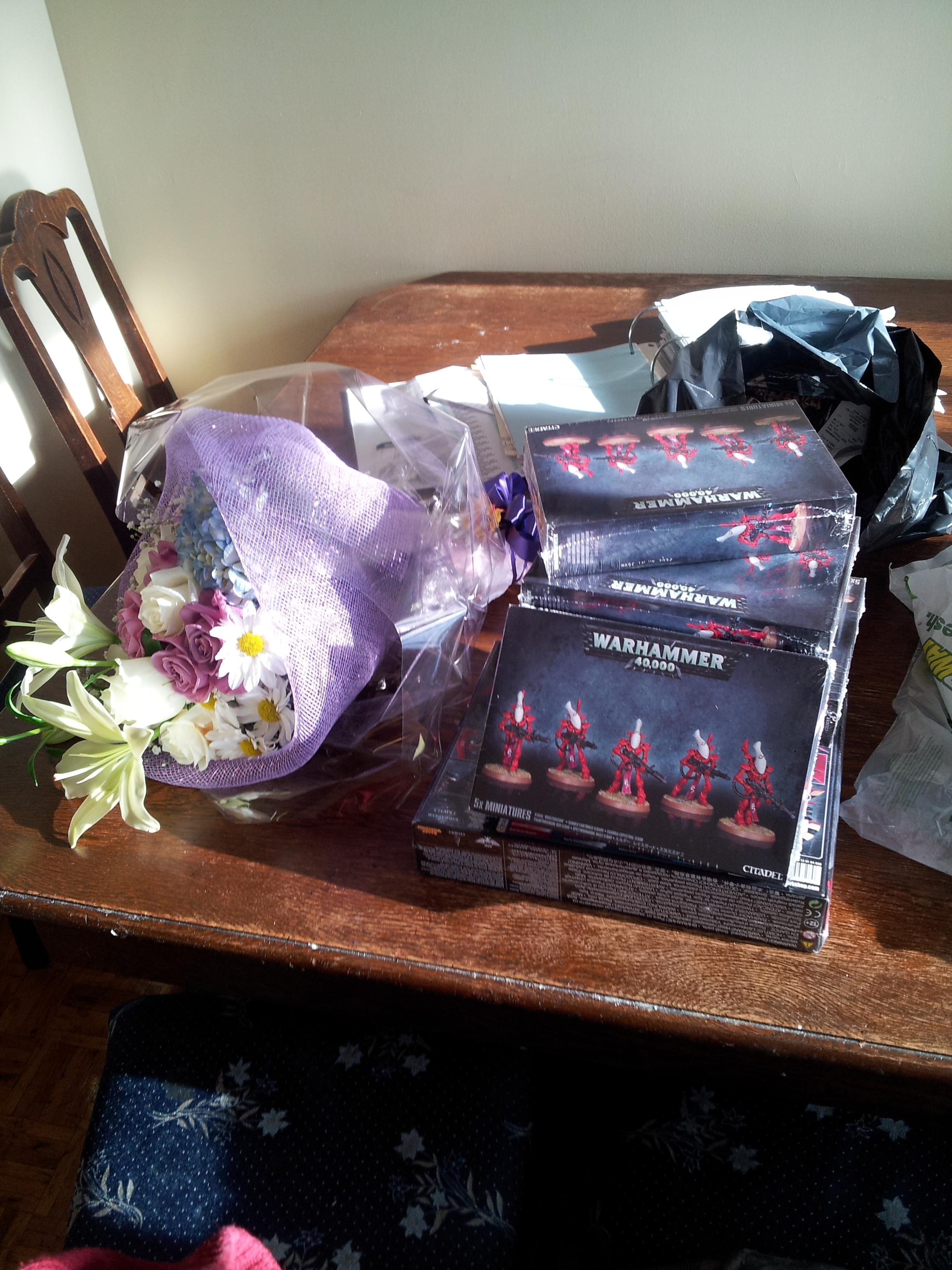 flowers and warhammer