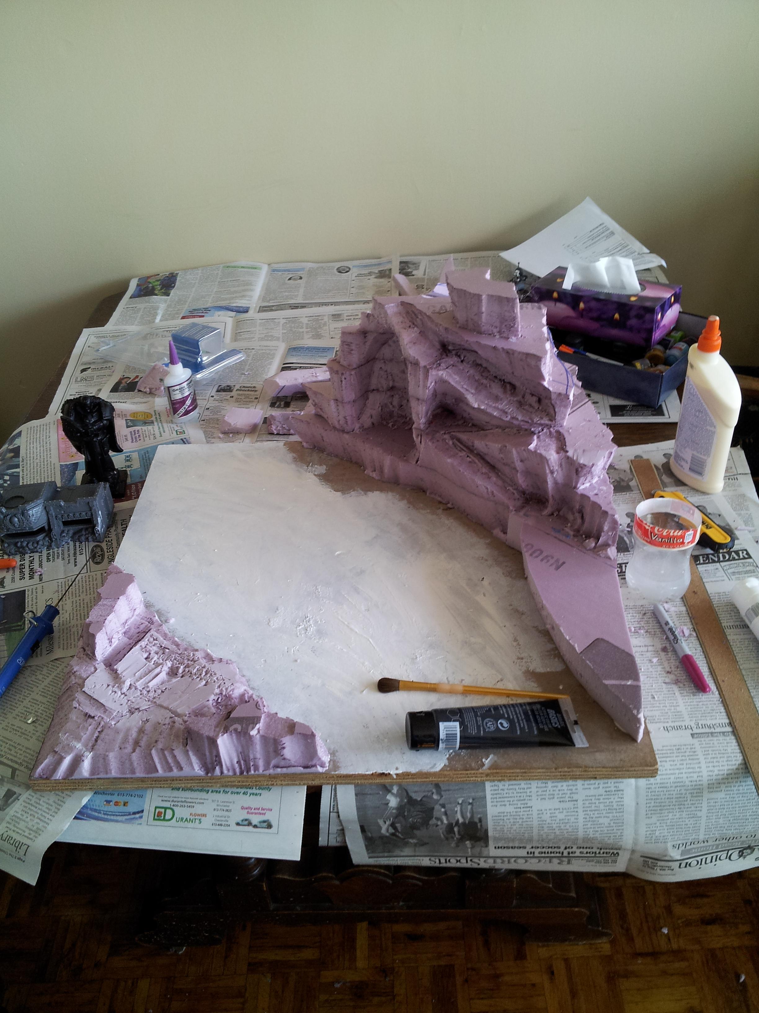 and sculpted a bit